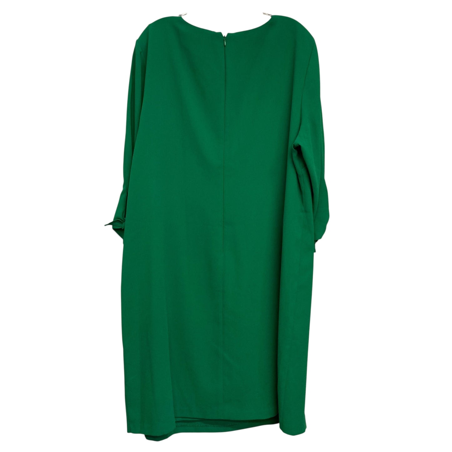 Dress Work By Cece In Green, Size:1X