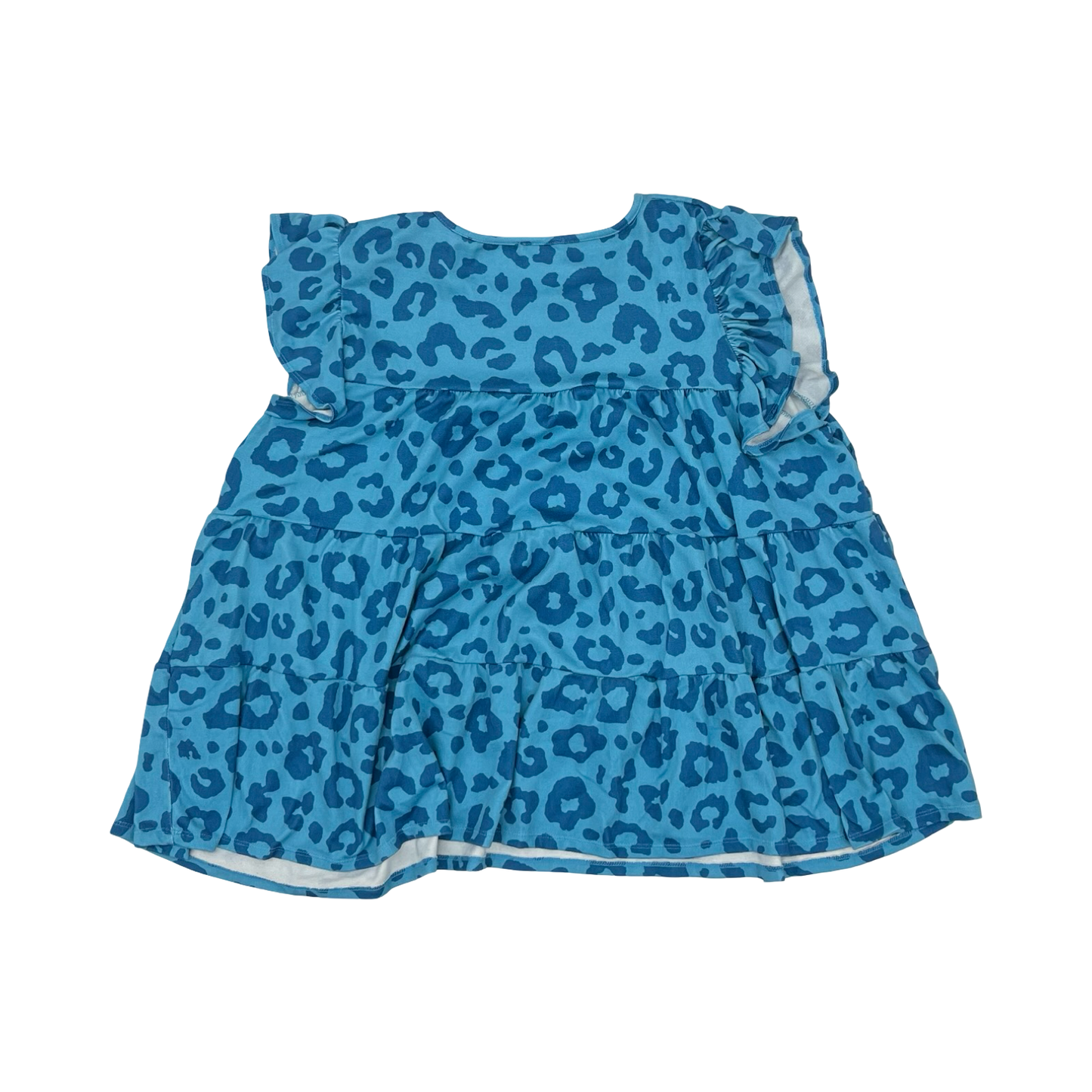 Top Ss By Heimish Usa In Blue, Size:1X