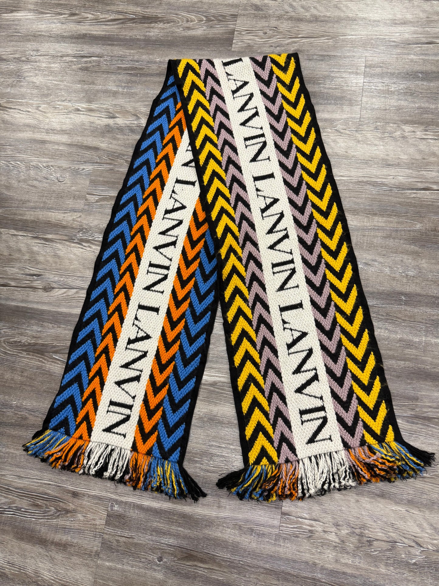 Scarf Luxury Designer By Lanvin In Multi