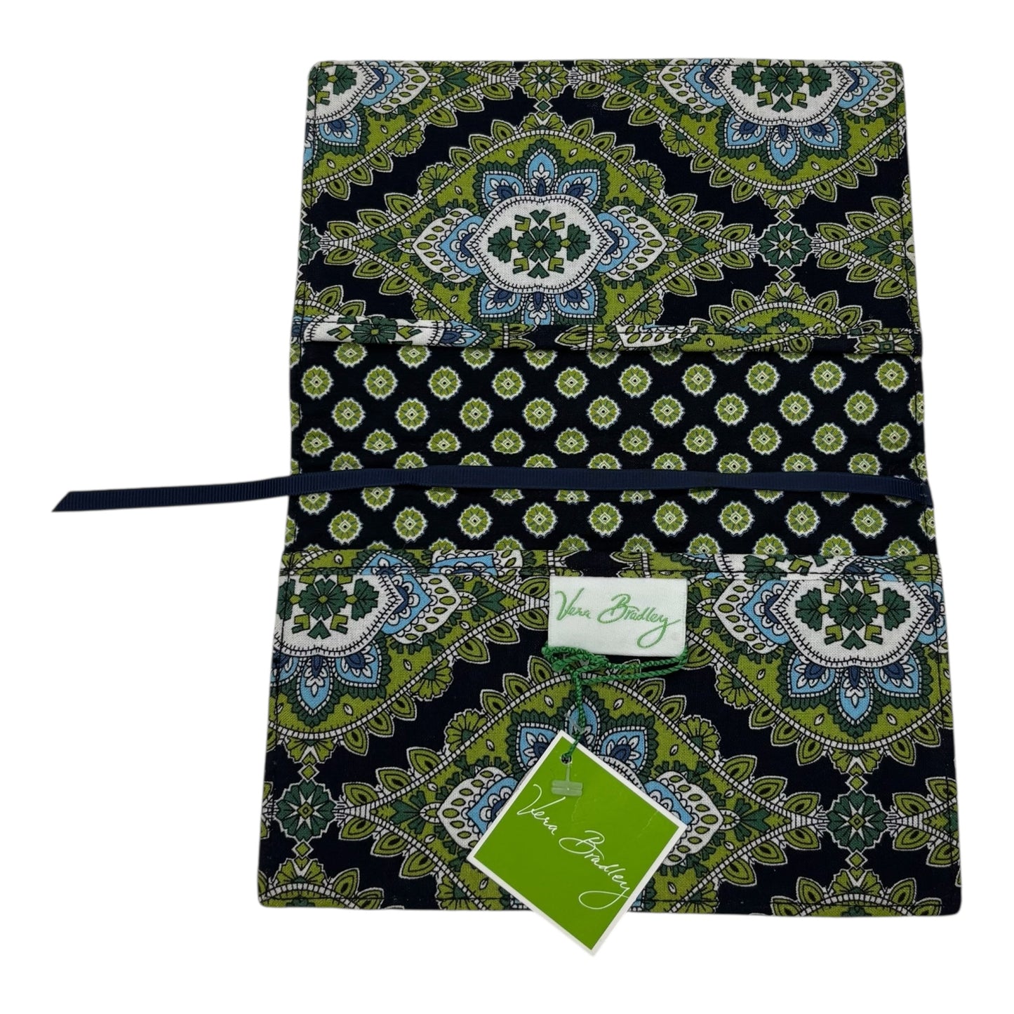 Accessory Label By Vera Bradley In Blue & Green