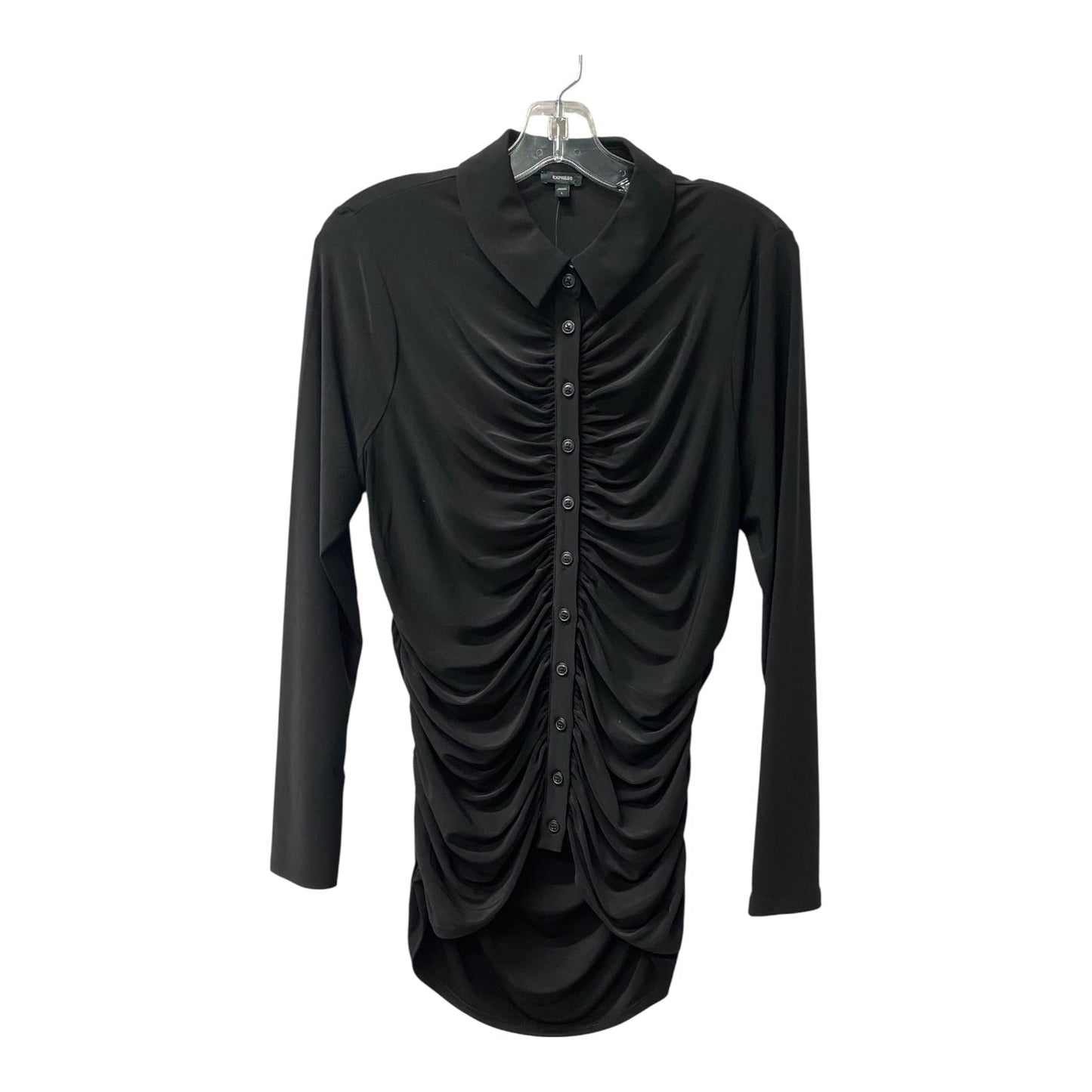Top Ls By Express In Black, Size:L