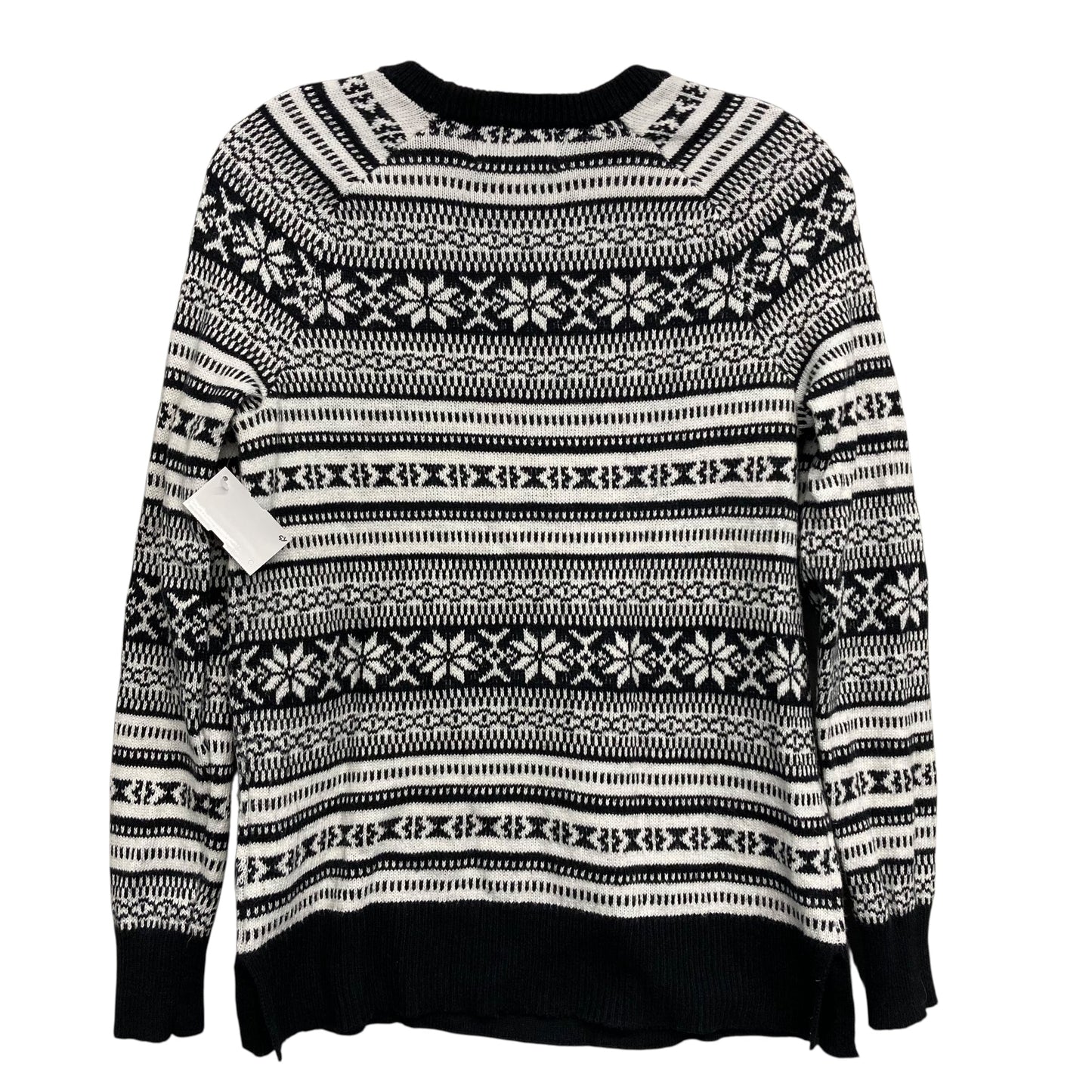 Sweater By Old Navy In Black & White, Size:Xs