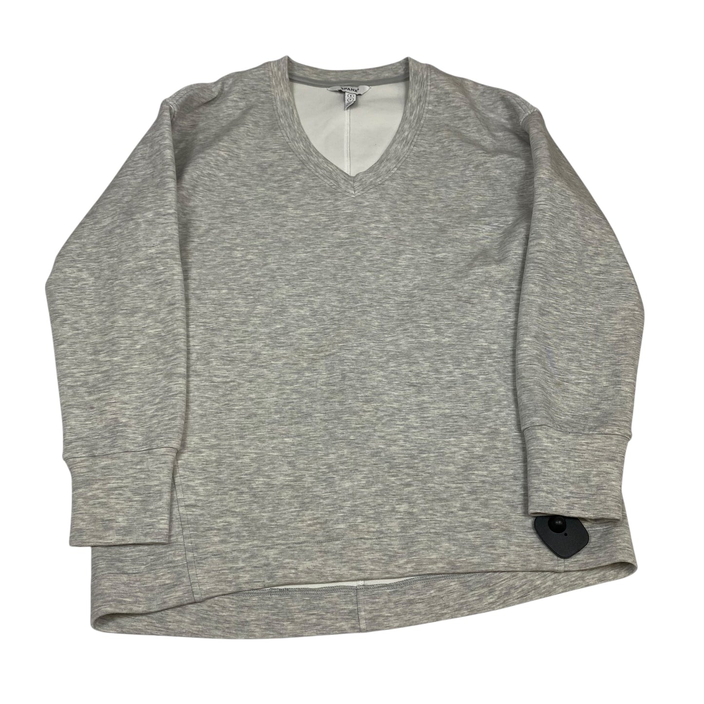 Sweatshirt Crewneck By Spanx In Grey, Size:S