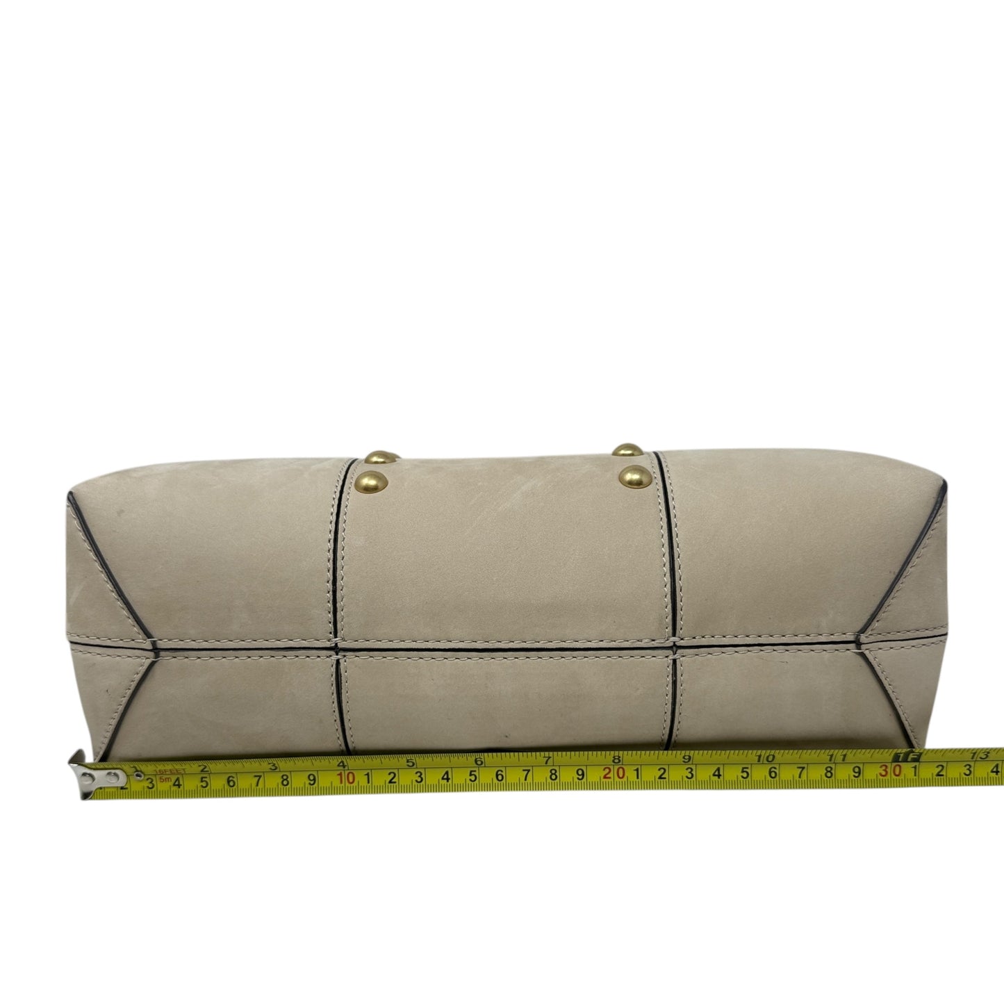 Block-T Studded Satchel
Designer By Tory Burch, Size: Medium