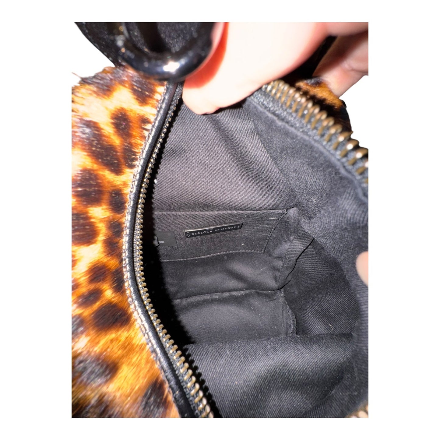 Backpack Designer By Rebecca Minkoff In Animal Print, Size:Small