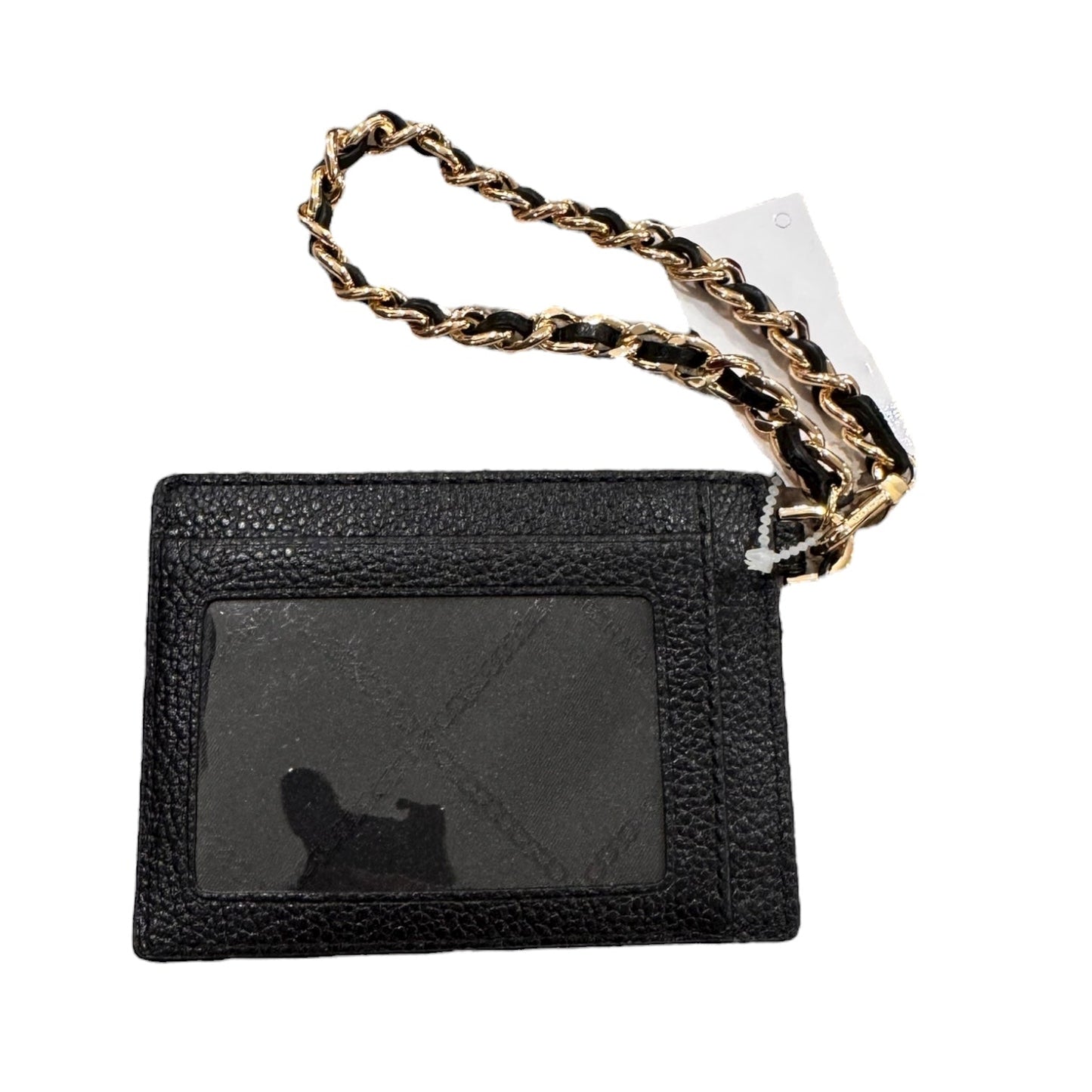 Wristlet Designer By Michael Kors In Black & Gold, Size:Small