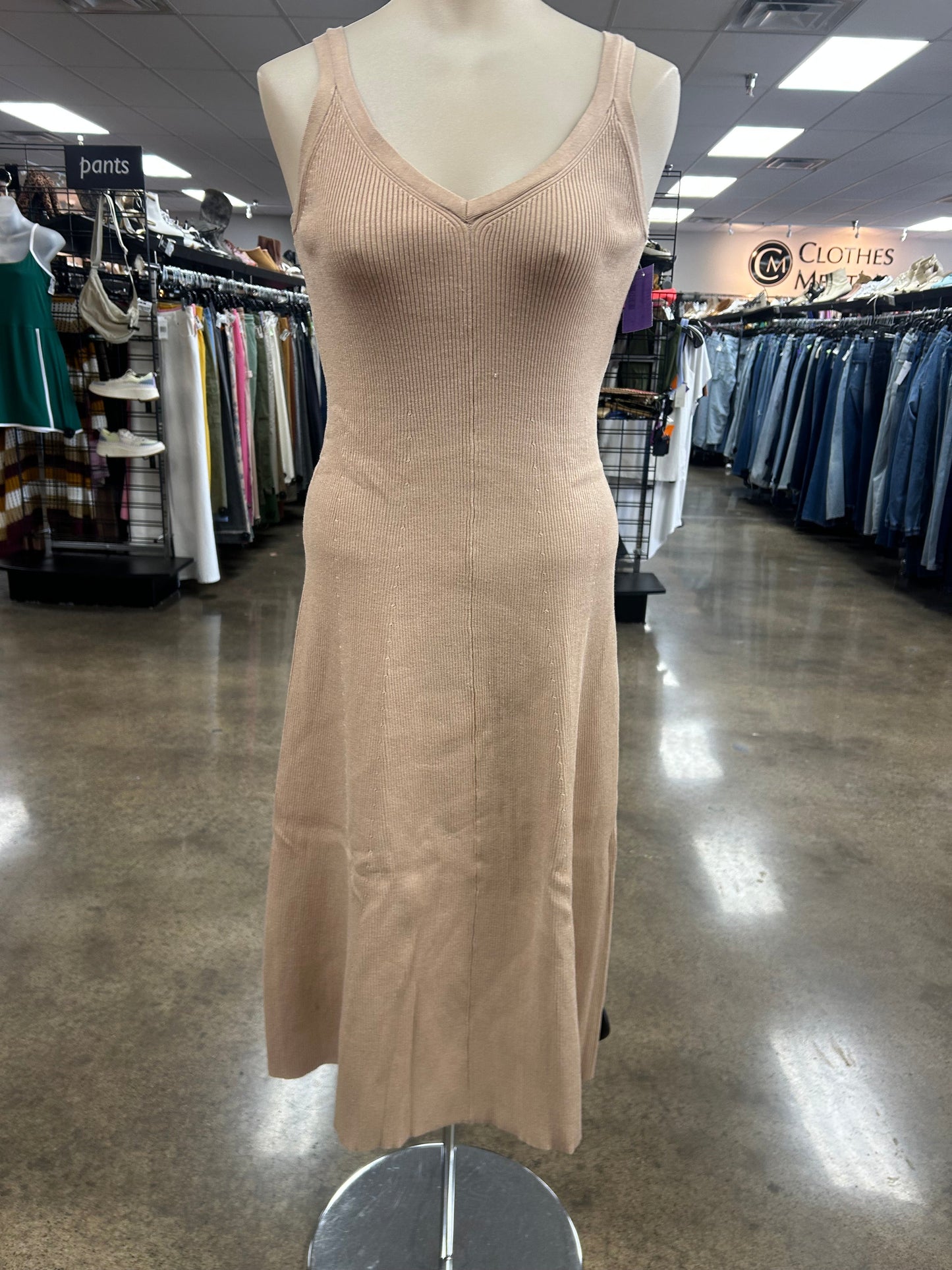 Dress Casual Maxi By Elie Tahari In Tan, Size:S