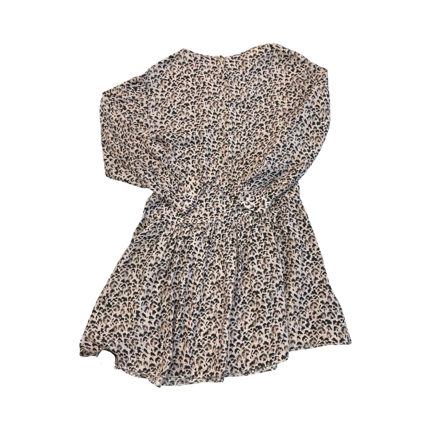 Dress Casual Midi By Rebecca Taylor In Animal Print, Size:8
