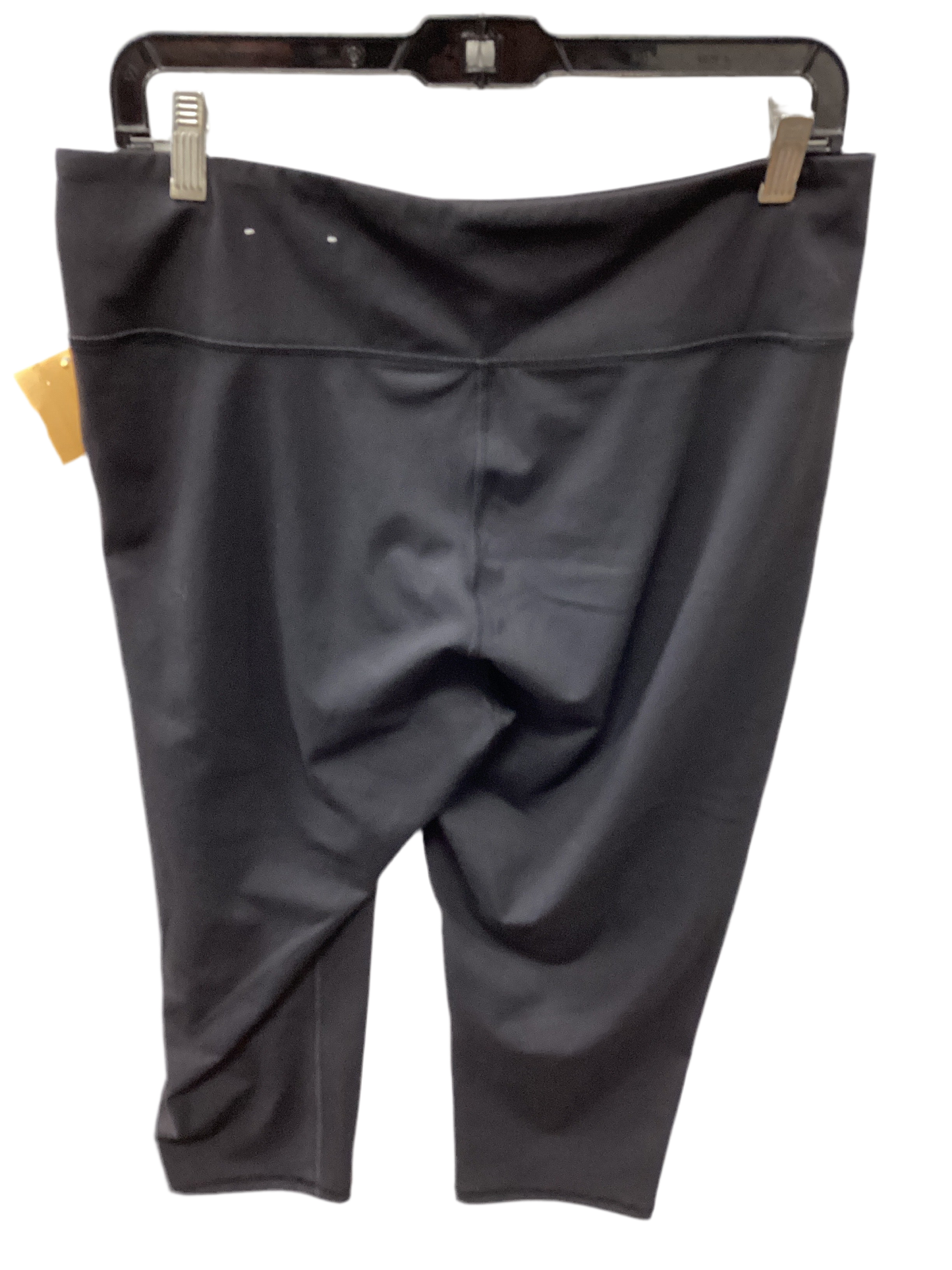 Athletic Leggings Capris By Tek Gear In Black, Size:1X