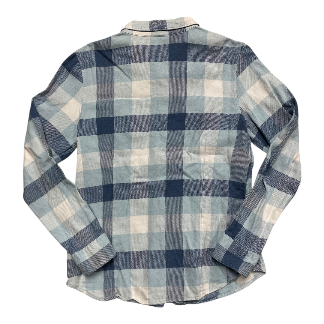 Top Ls By Patagonia In Blue, Size:M