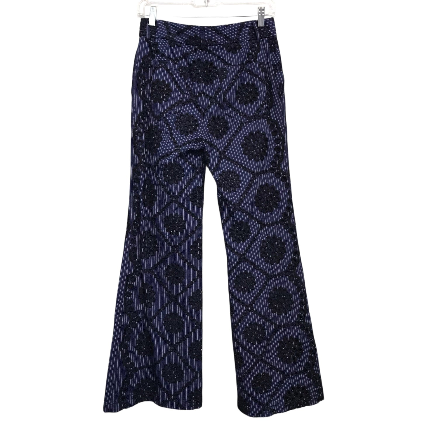 Pants Dress By Anthropologie In Black & Blue, Size:2