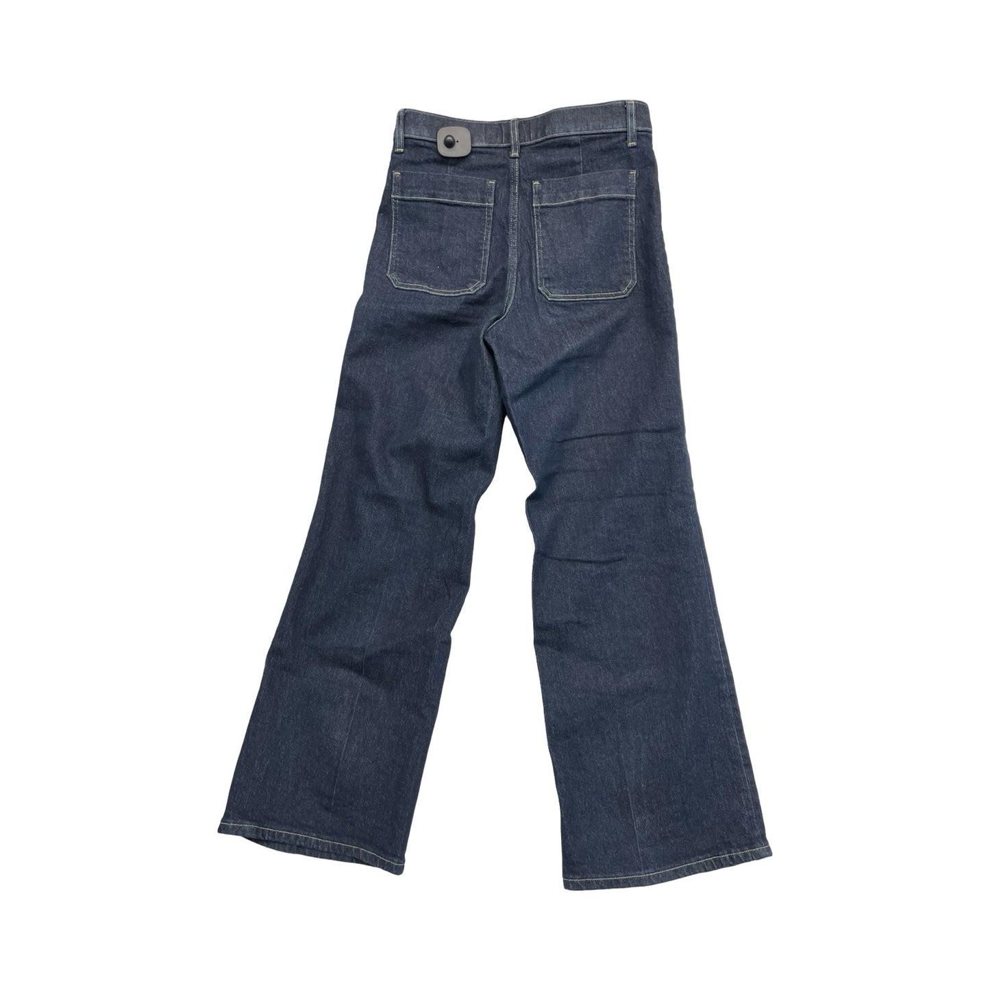 Jeans Wide Leg By Spanx In Blue Denim, Size:S