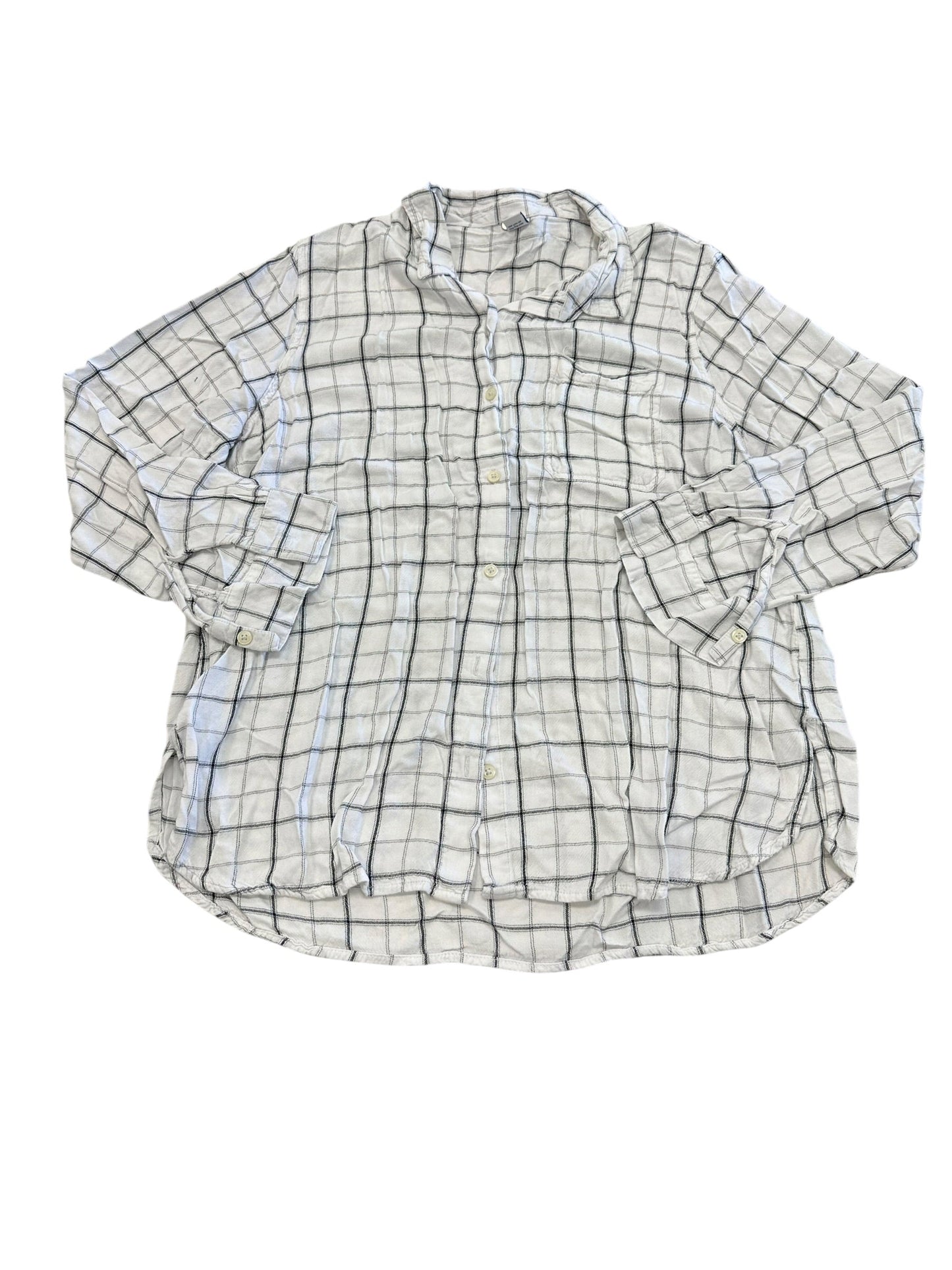 Top Ls By Old Navy In White, Size:Xl