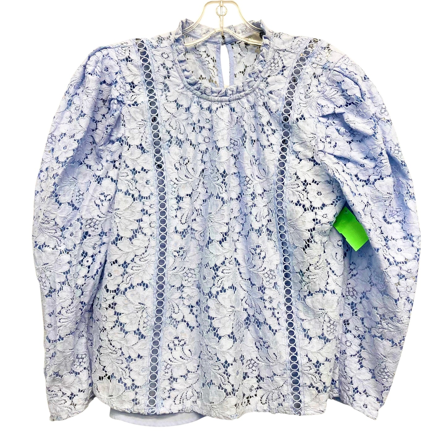 Top 2Pc Ls By Express In Blue, Size:M