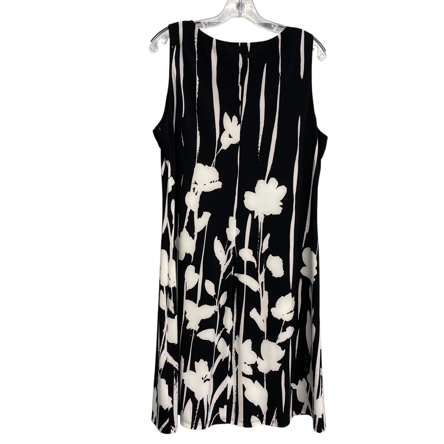 Dress Casual Short By American Living In Black & White, Size:1X
