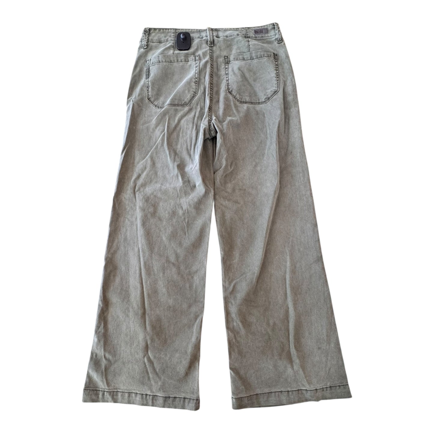 Pants Wide Leg By Paige In Green, Size:6
