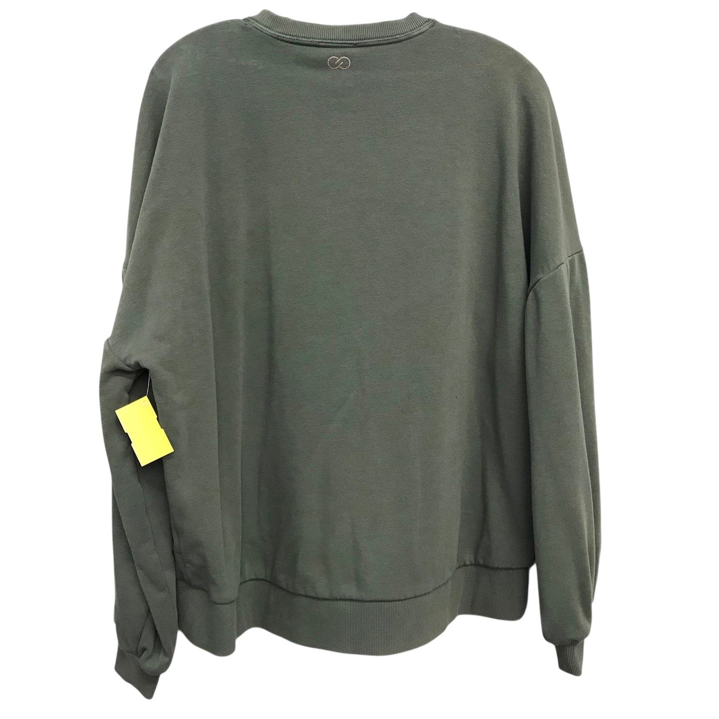 Athletic Sweatshirt Crewneck By Calia In Green, Size:L