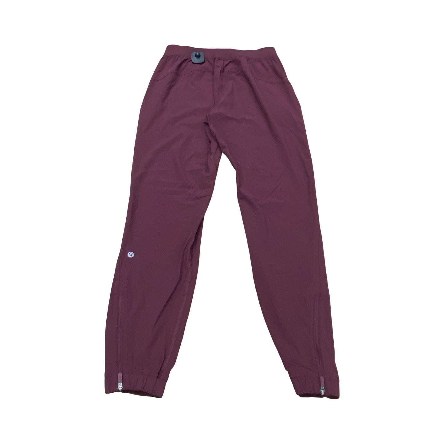 Athletic Pants By Lululemon In Maroon, Size:6