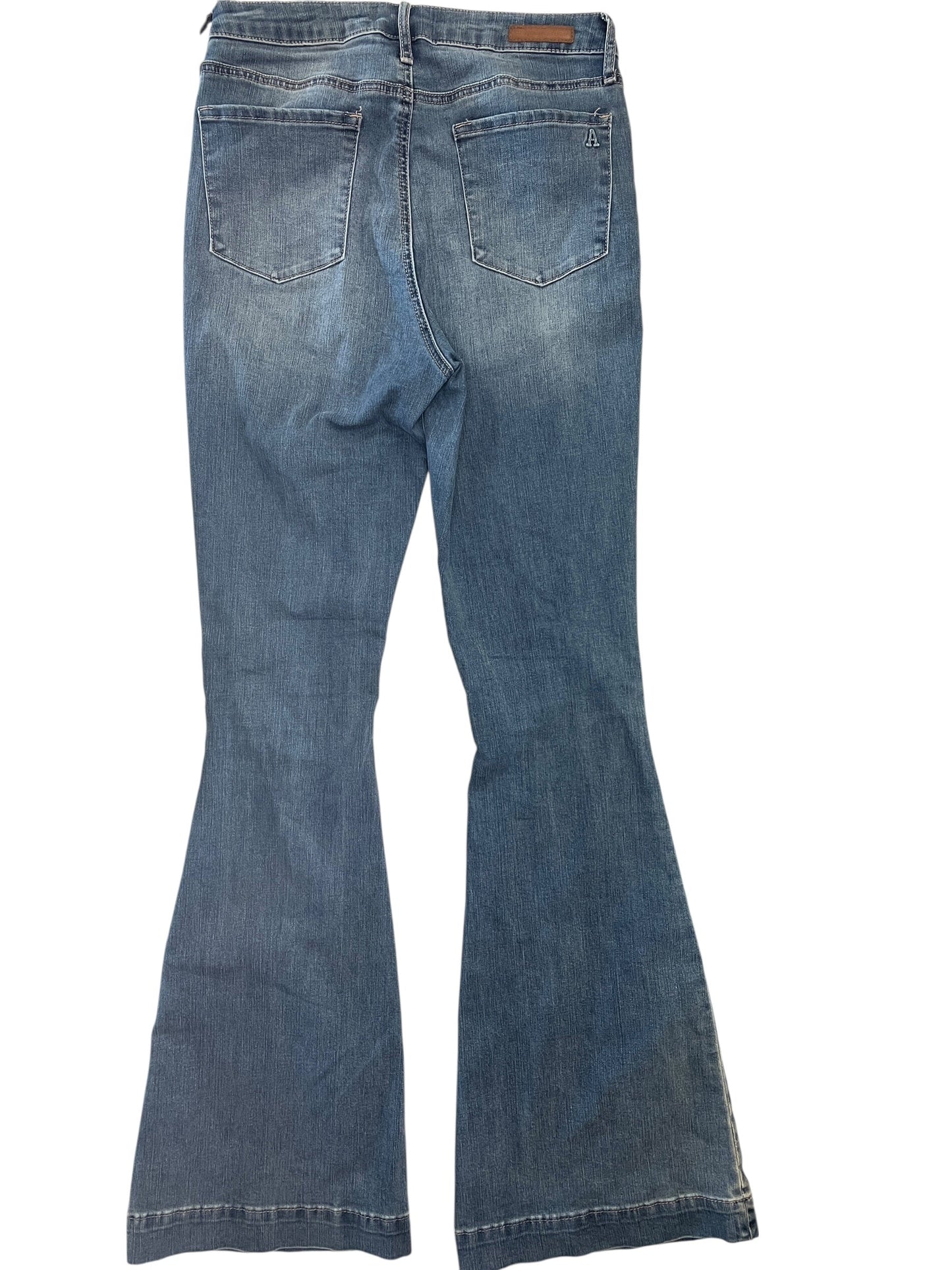 Jeans Flared By Articles Of Society In Blue Denim, Size:6