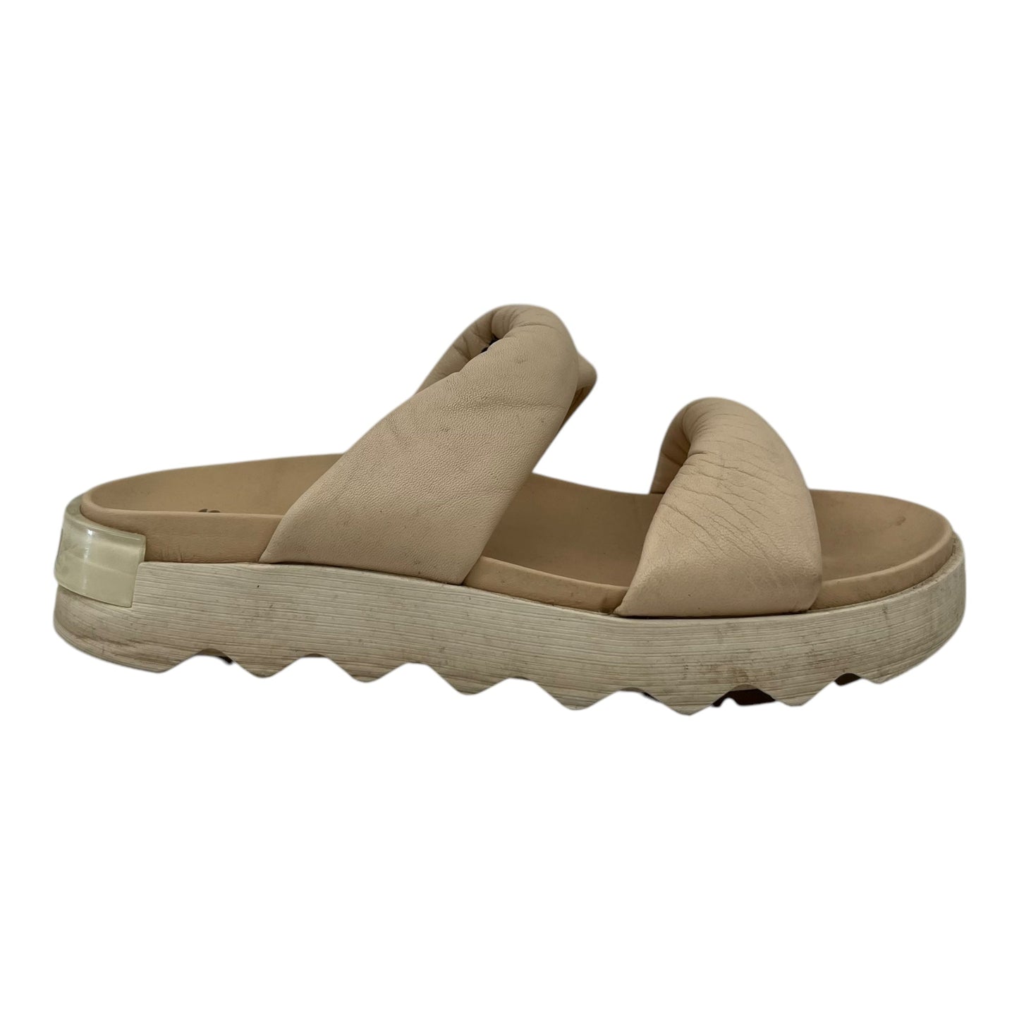 Sandals Flats By Sorel In Beige, Size:7.5