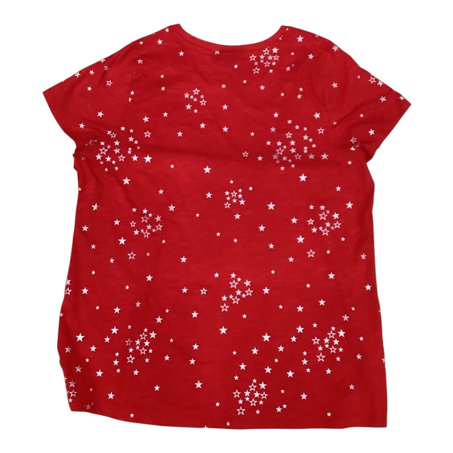 Top Ss By Lane Bryant In Blue & Red & White, Size:Xl