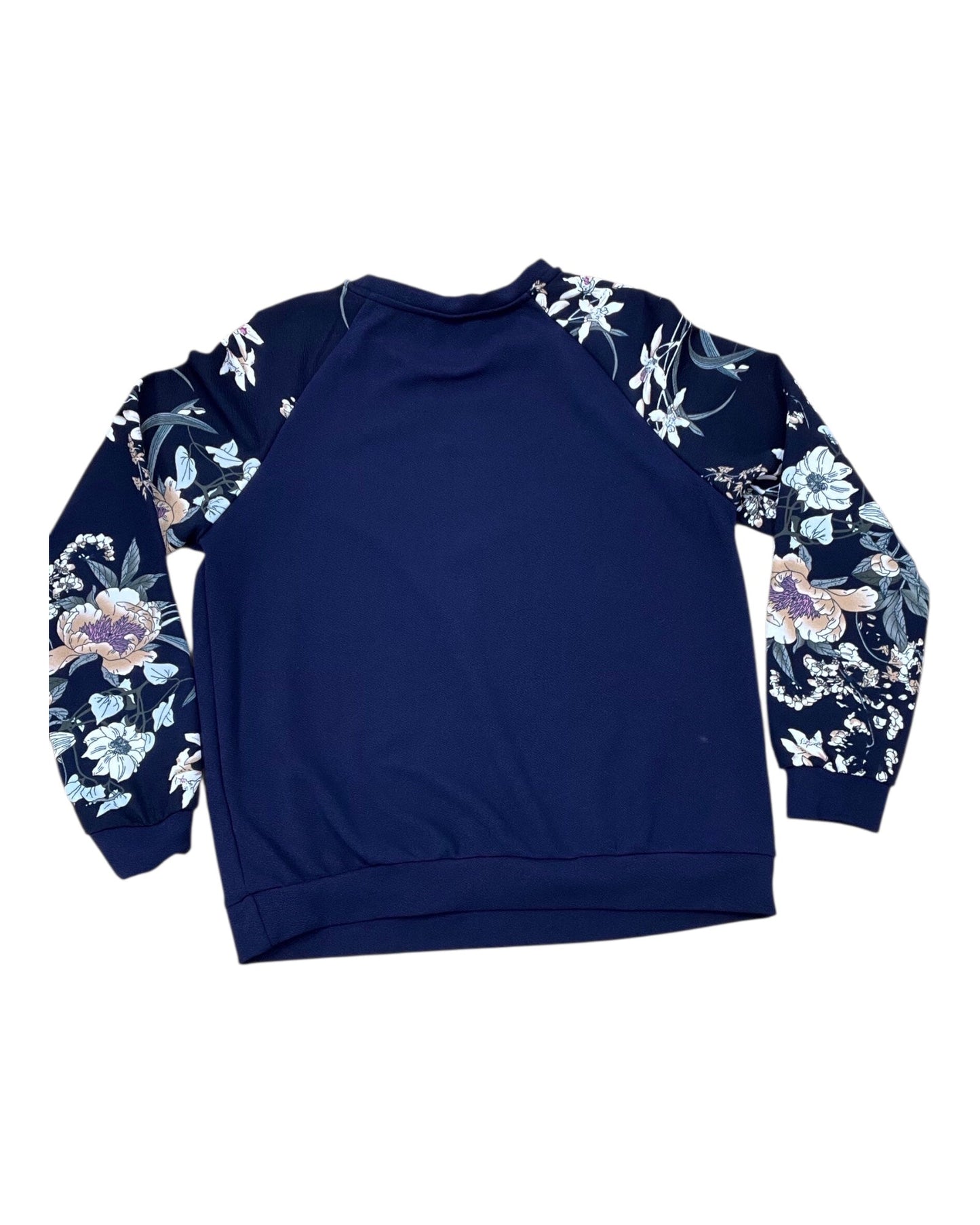 Top Ls By Shein In Navy, Size:S