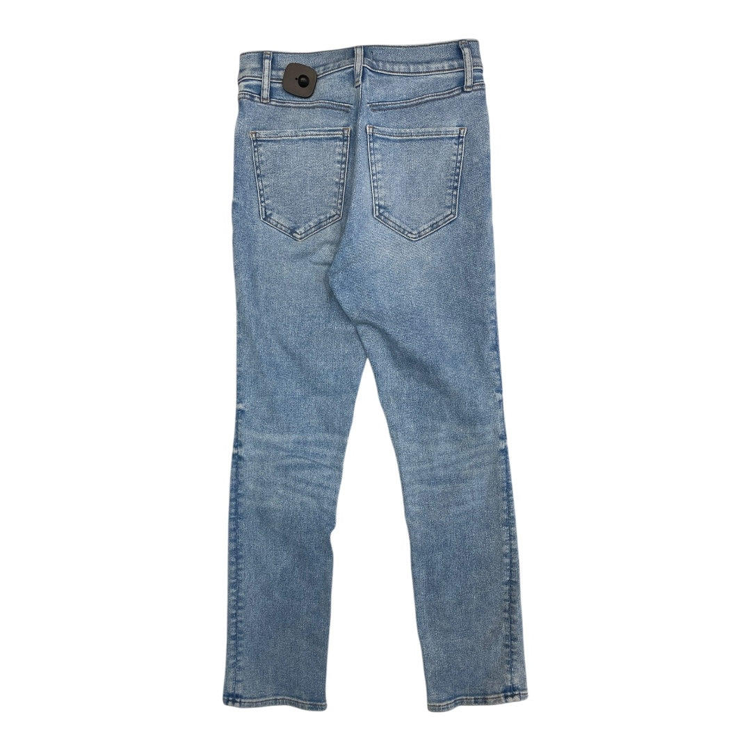 Jeans Straight By Express In Blue Denim, Size:6