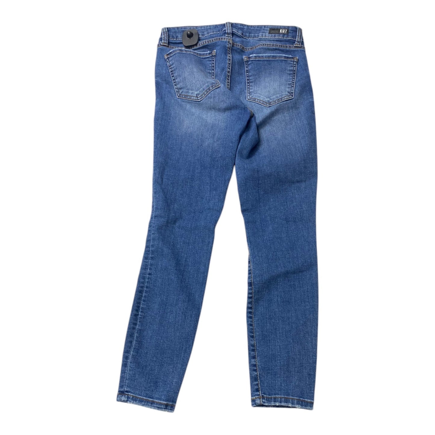 Jeans Straight By Kut In Blue Denim, Size:6