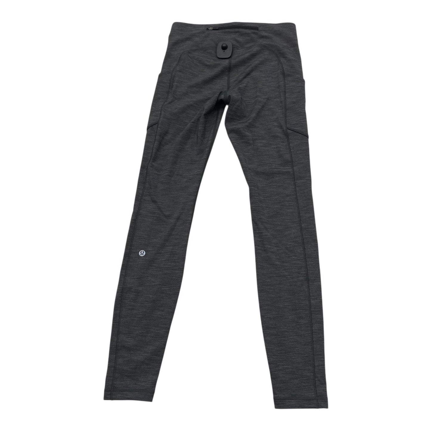 Athletic Leggings By Lululemon In Grey, Size:6