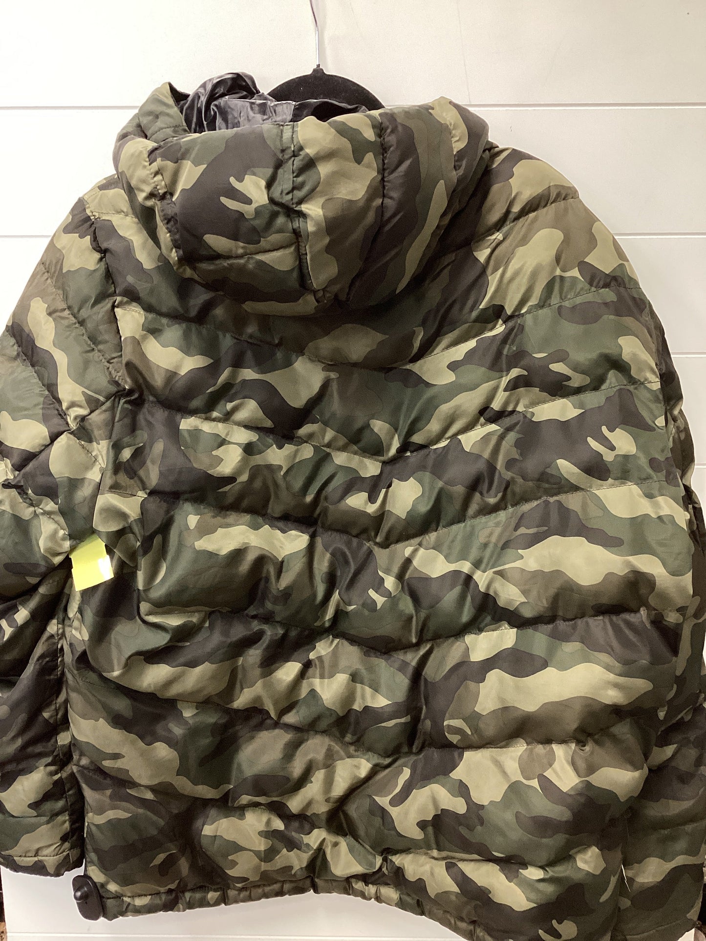 Coat Puffer & Quilted By Tommy Hilfiger In Green, Size:L