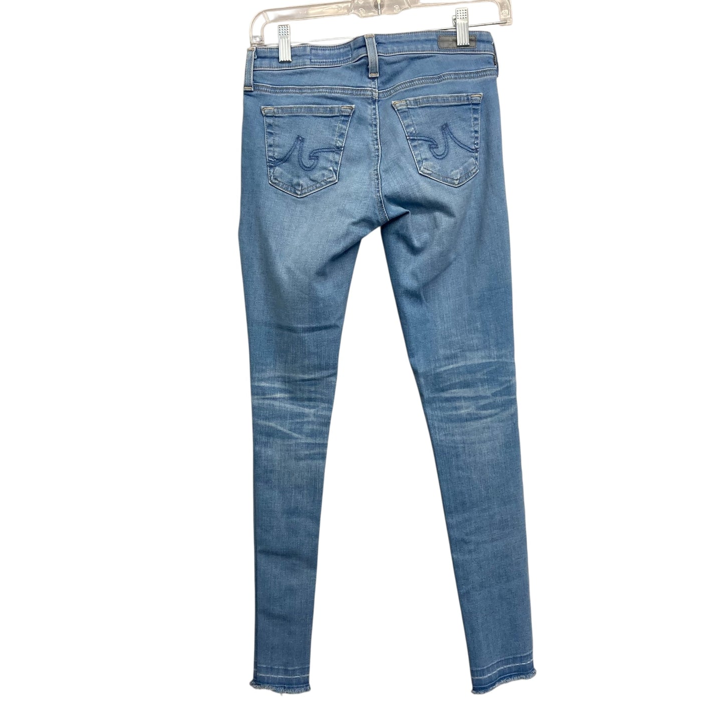 Jeans Skinny By Adriano Goldschmied In Blue Denim, Size:2