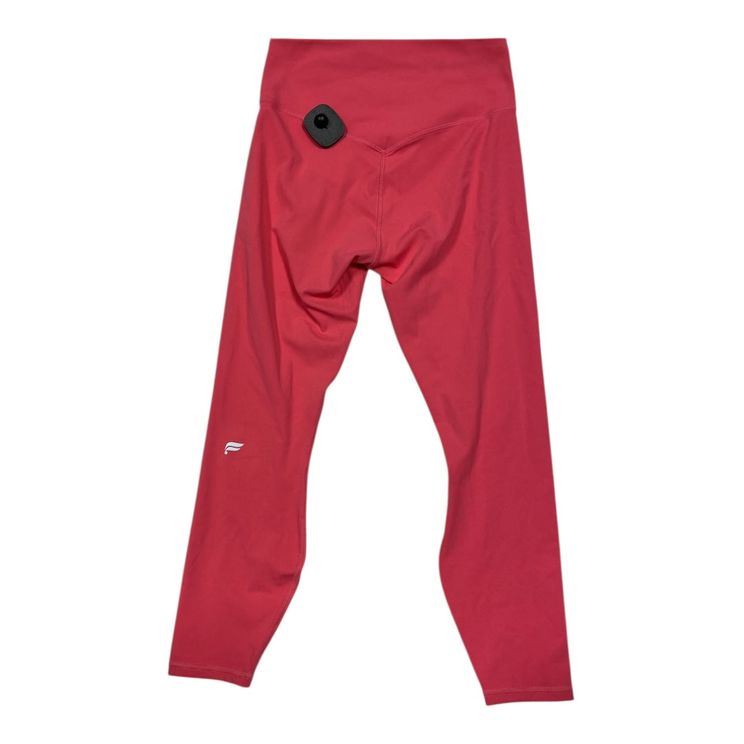 Athletic Leggings Capris By Fabletics In Pink, Size:S