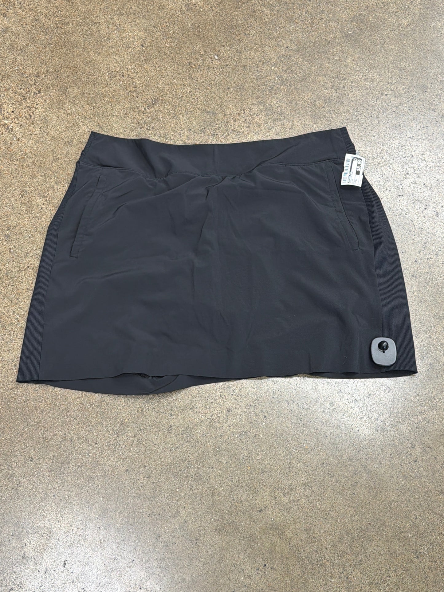 Athletic Skort By Members Mark In Black, Size:Xl