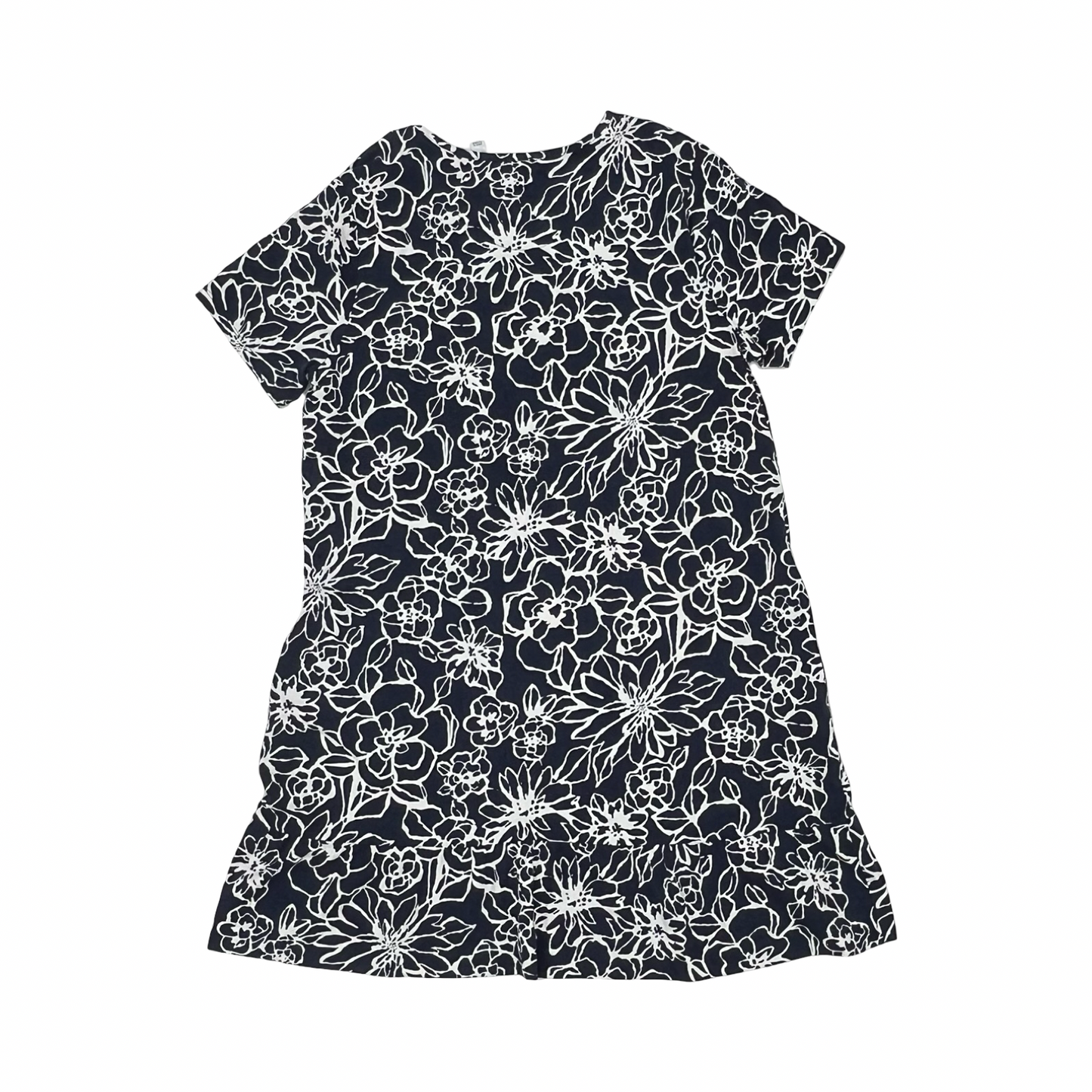 Dress Casual Short By D&Co. In Blue & White, Size:L