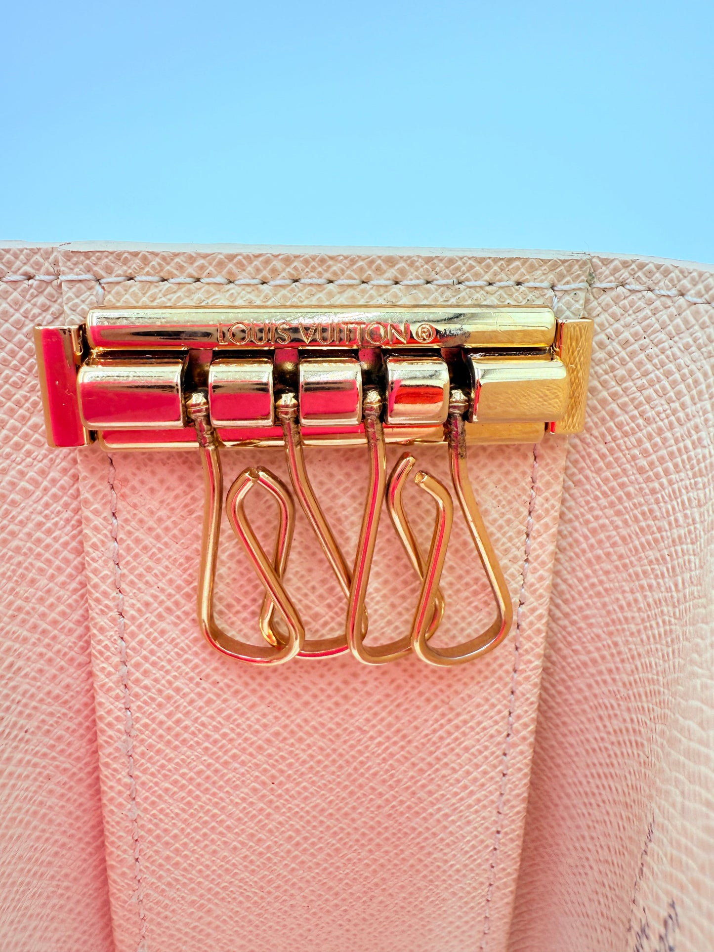 Accessory Luxury Designer Tag By Louis Vuitton In Cream