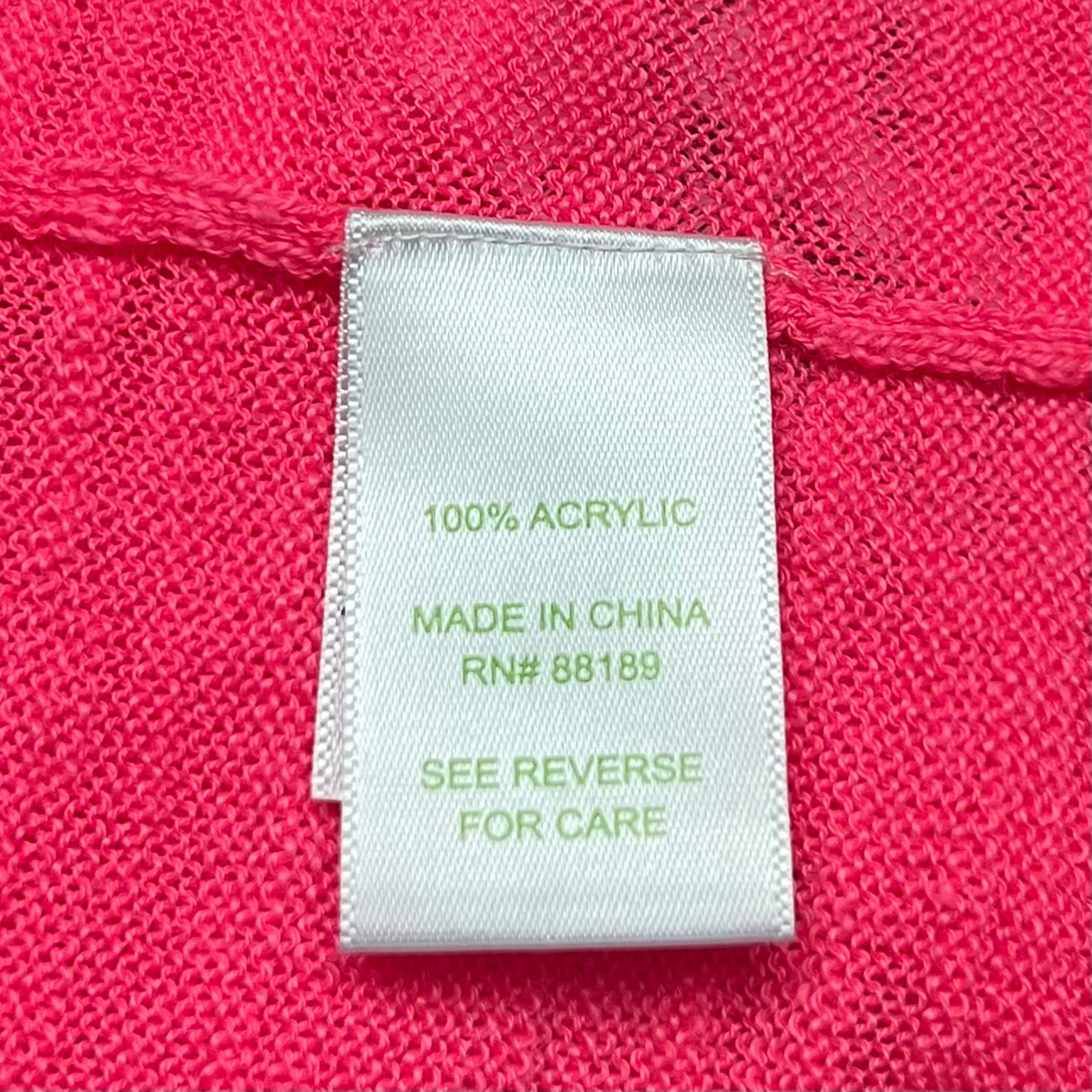 Cardigan Designer By Lilly Pulitzer In Pink, Size: S