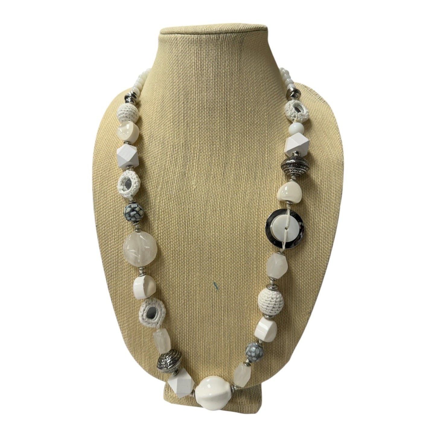 Necklace Other By Chicos In White