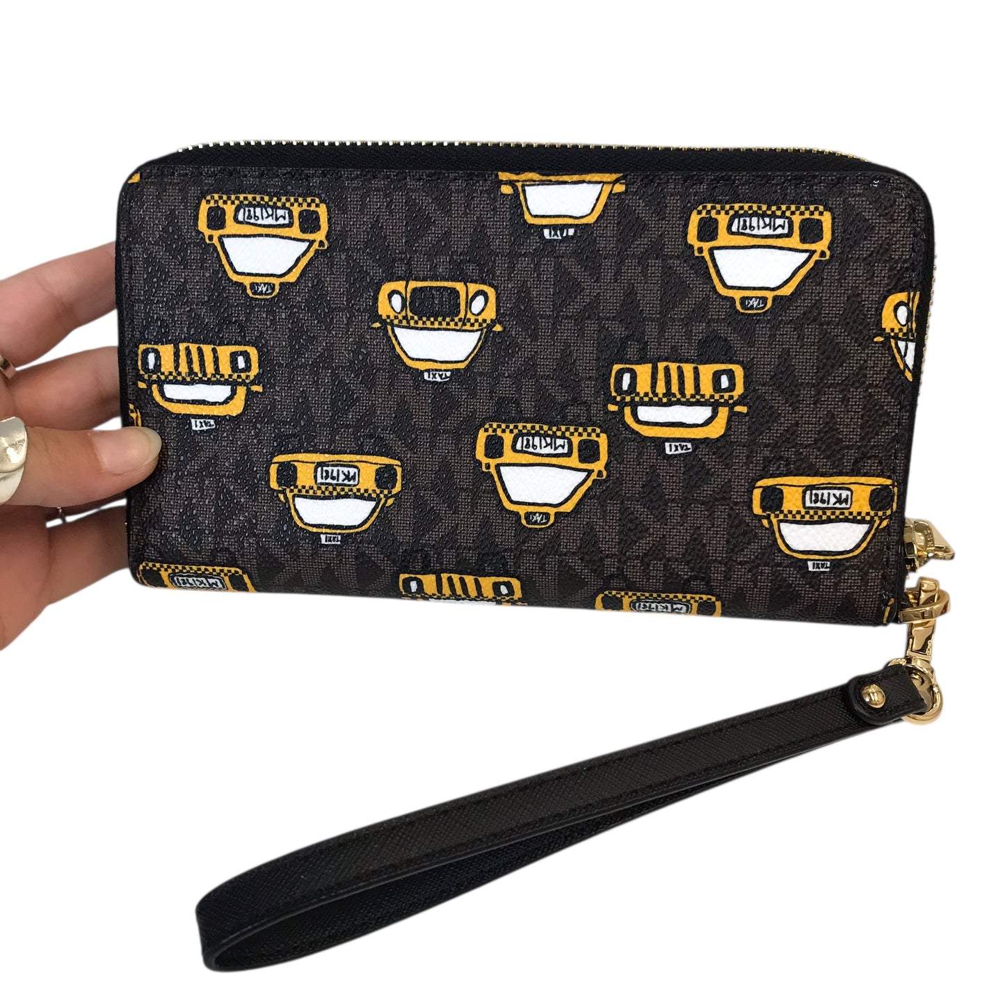 Wallet Designer By Michael Kors In Brown, Size:Medium