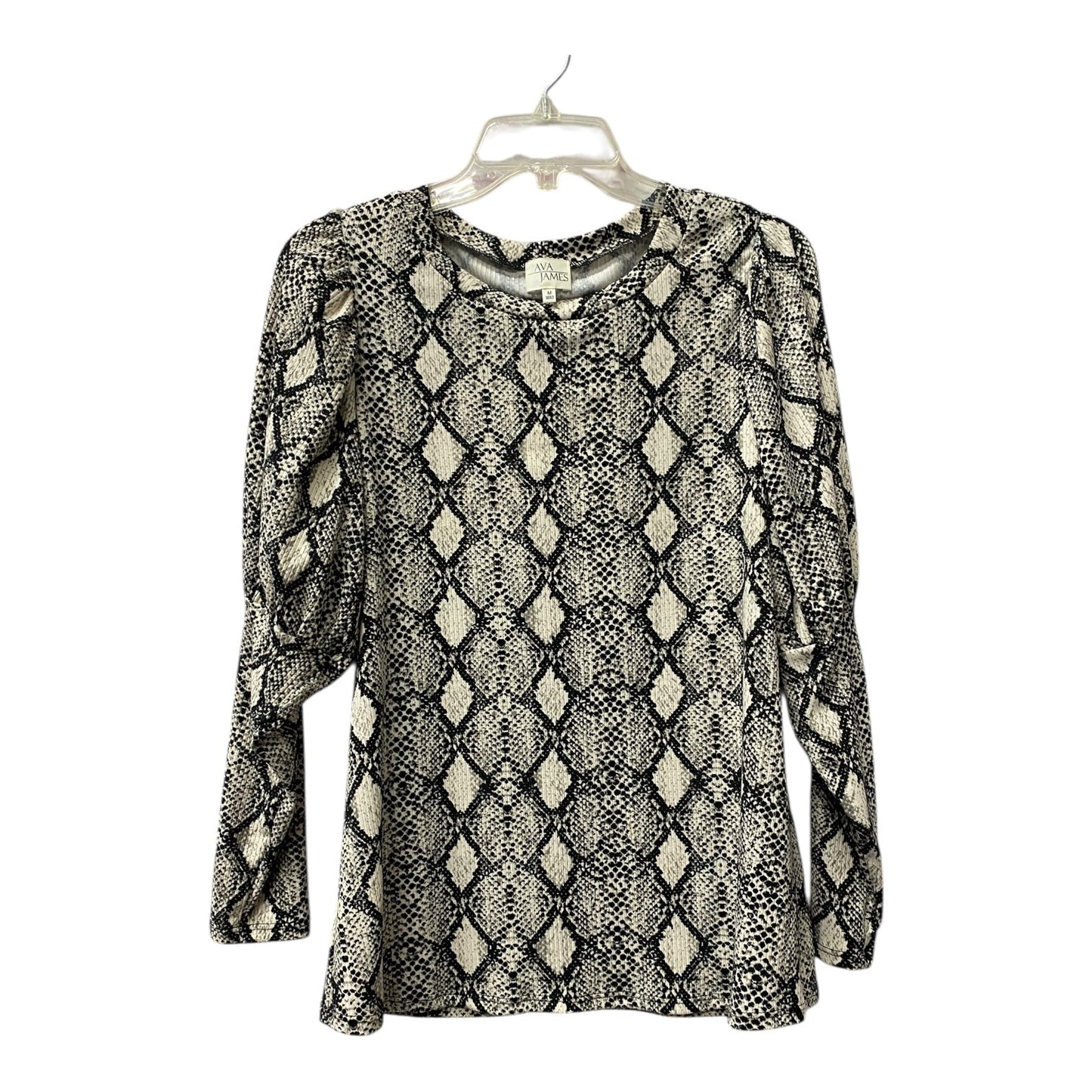 Top Ls By Ava James In Animal Print, Size:M