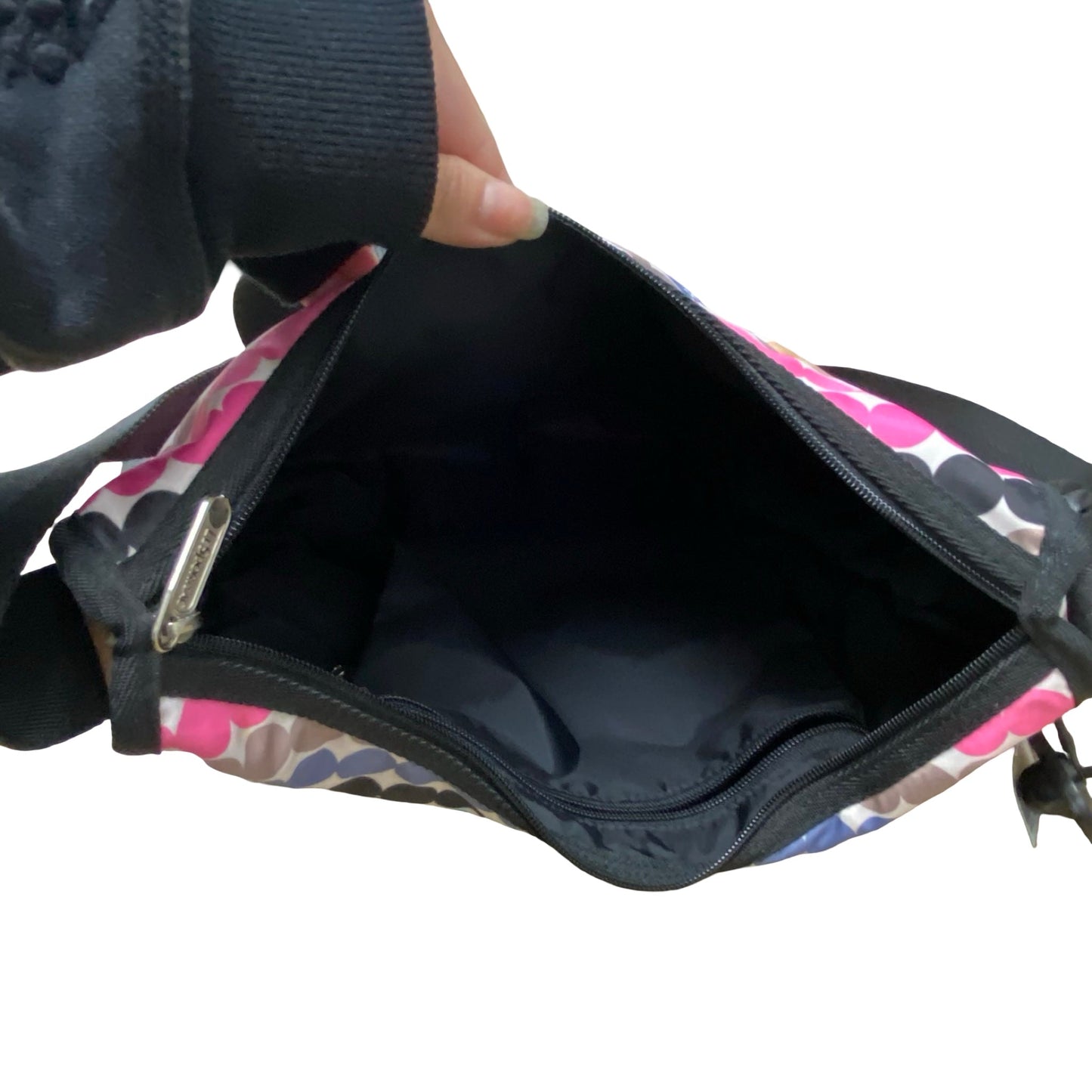 Handbag By Le Sport Sac In Multi, Size:Medium