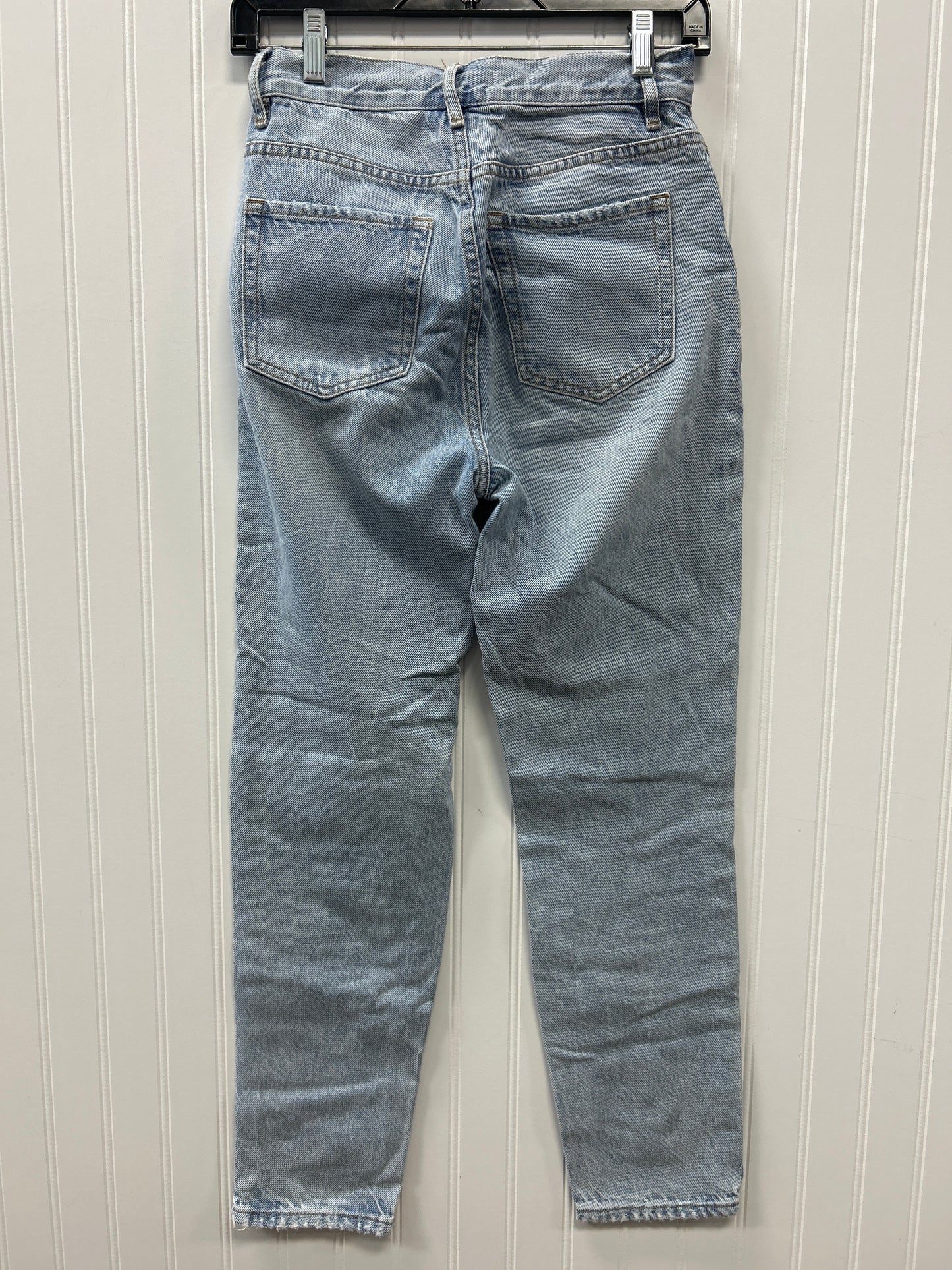Jeans Straight By Pacsun In Blue Denim, Size:6