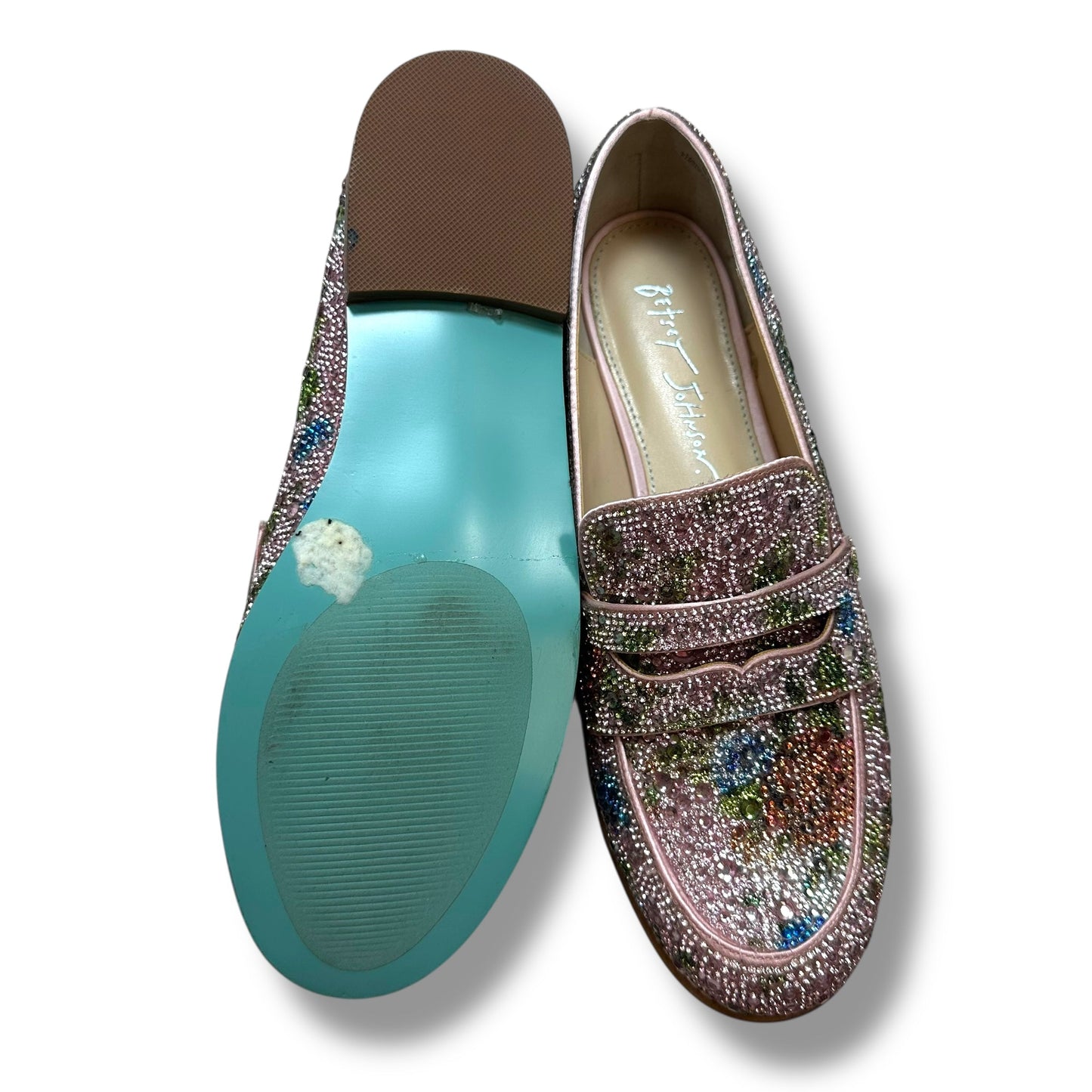 Loafers Shoes Flats By Betsey Johnson In Pink, Size: 8