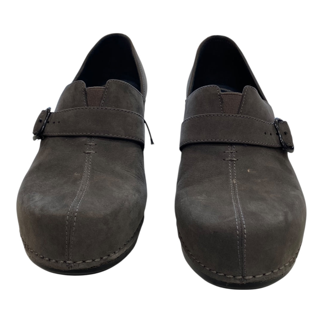 Shoes Heels Block By Dansko In Grey, Size:10