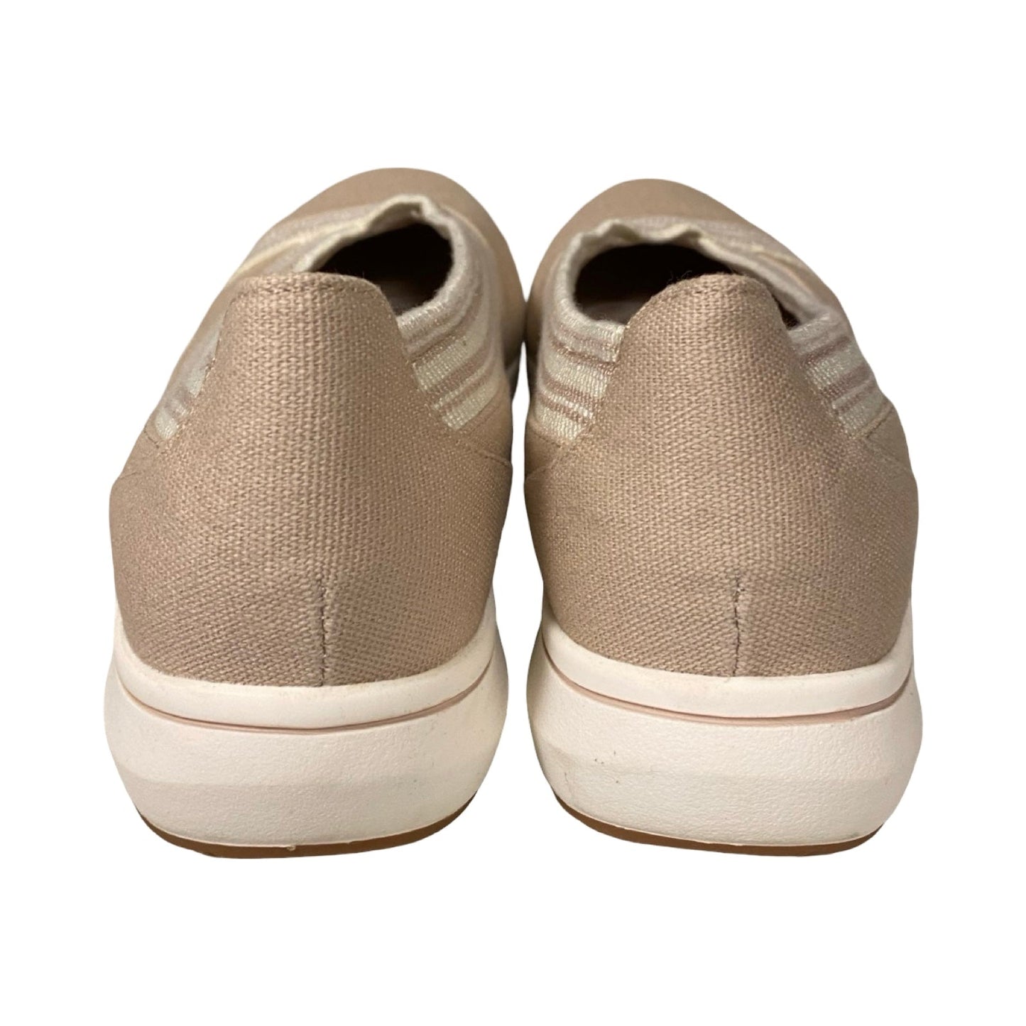 Shoes Flats By Clarks In Tan, Size:9