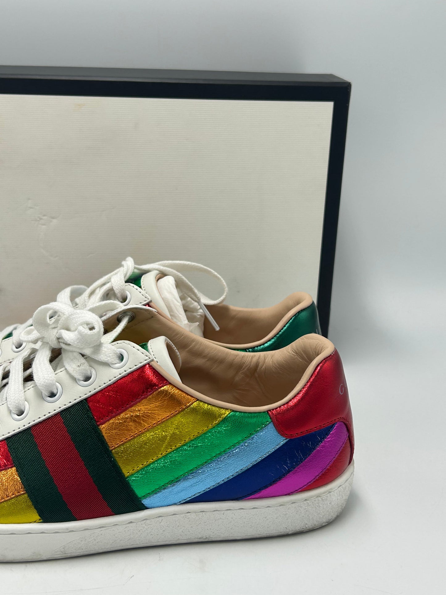 Gucci Designer Luxury Trainers Size: 7 (37)