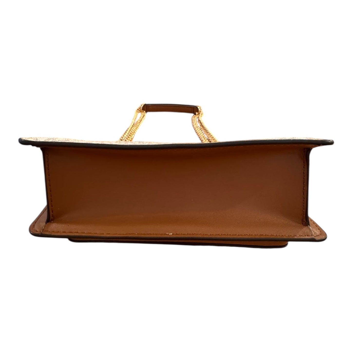 Handbag Designer By Michael Kors In Brown, Size:Small