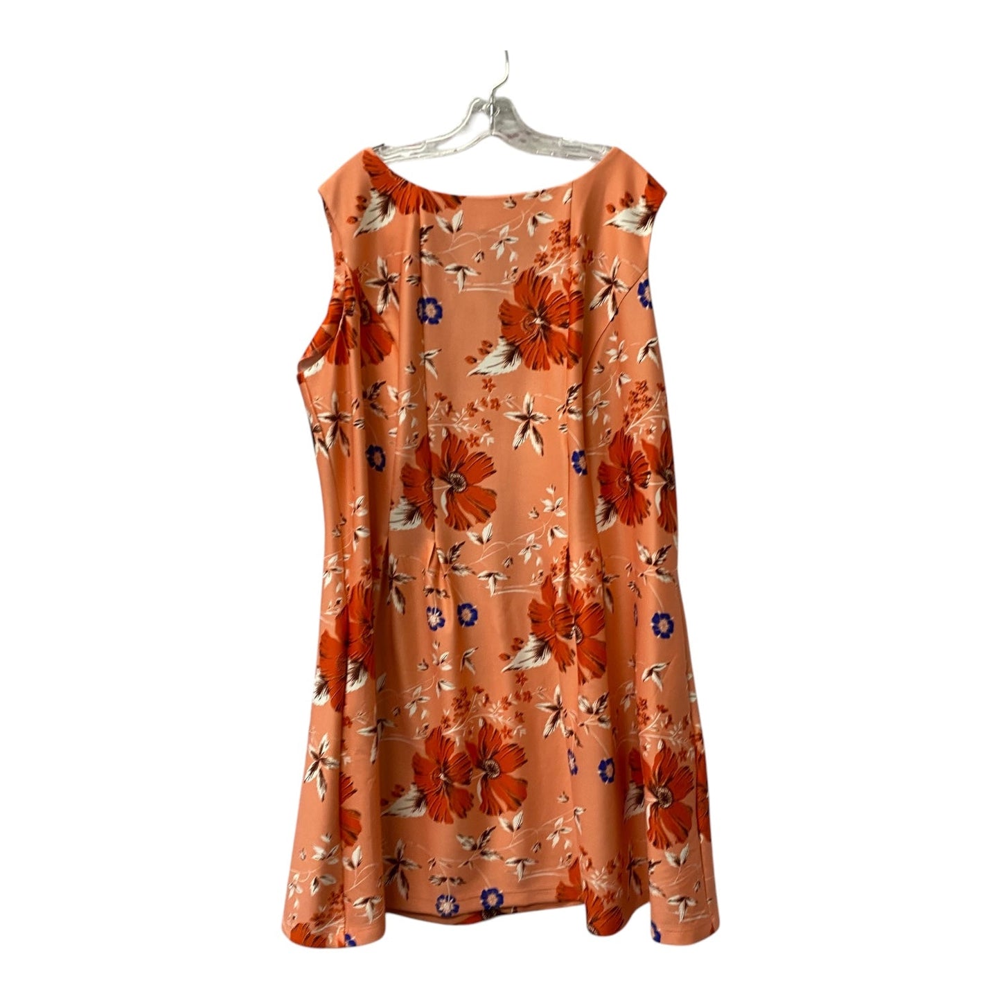 Dress Casual Short By Roz And Ali In Orange, Size:22