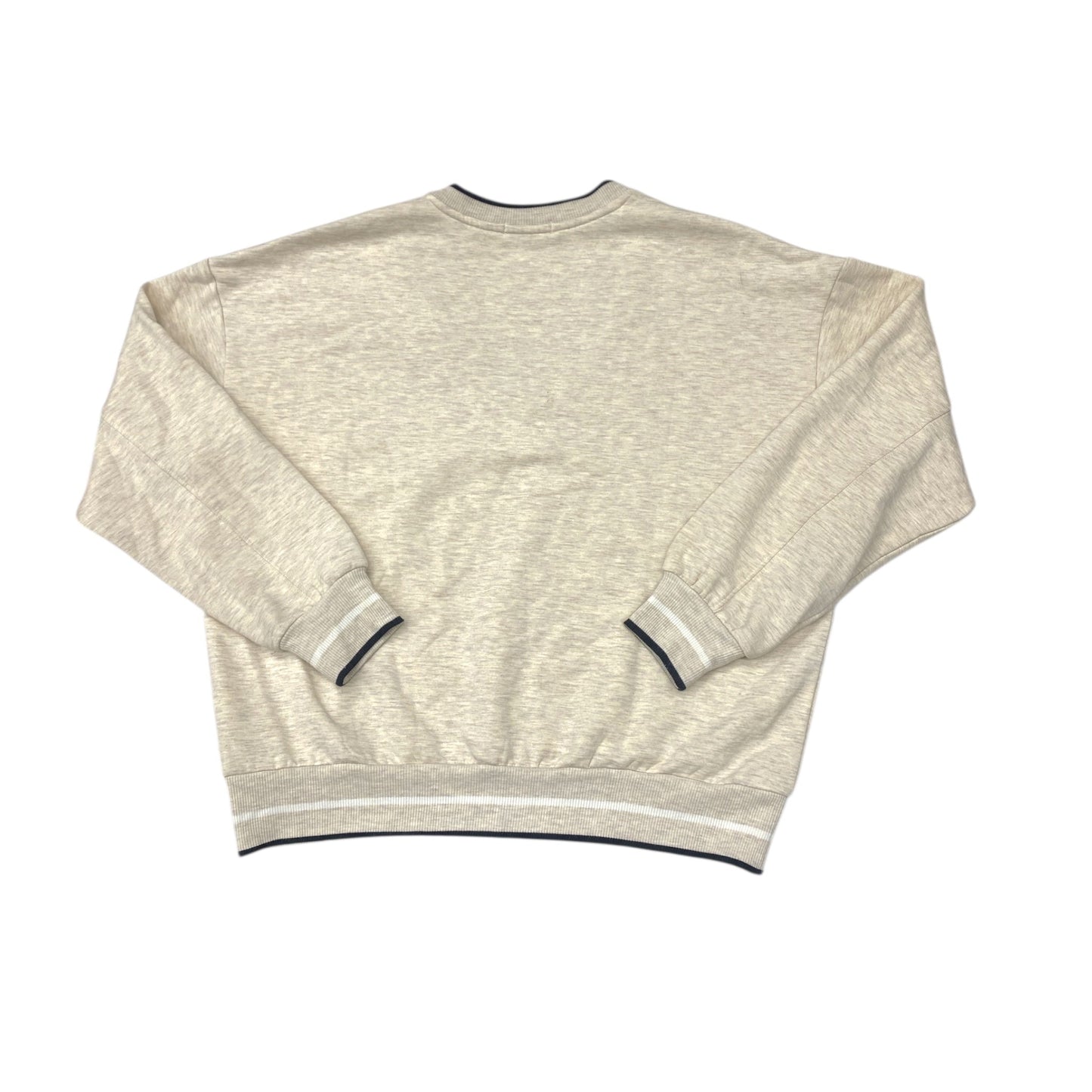 Sweatshirt Crewneck By Z Supply In Cream, Size:Xs