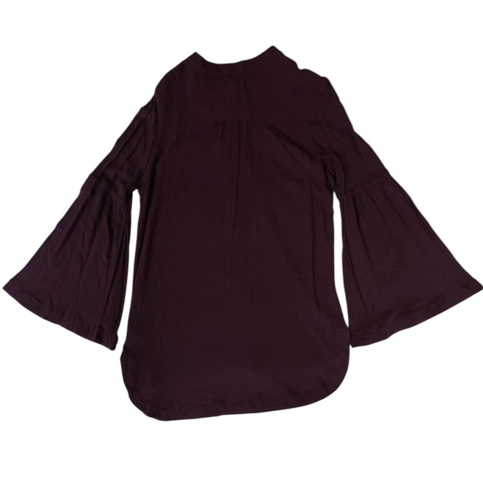 Tunic Ls By Free People In Maroon, Size:L