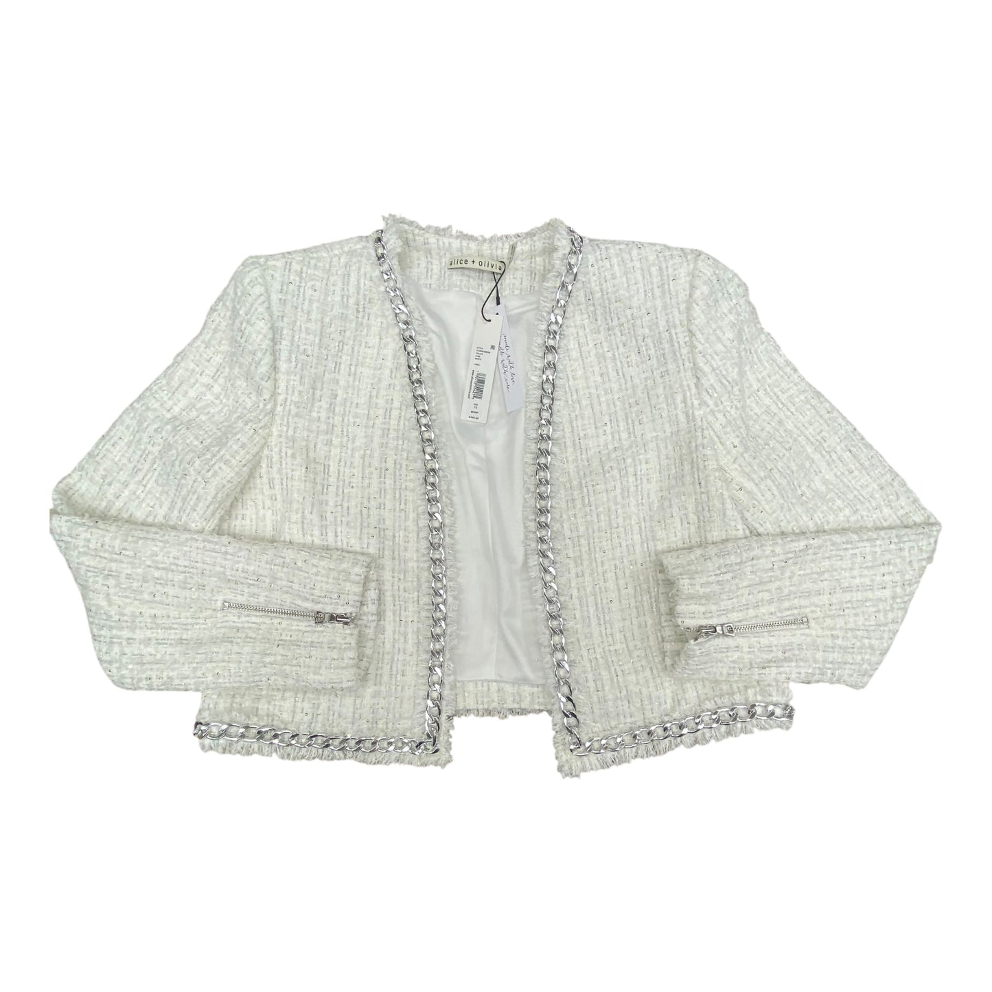 Blazer Designer By Alice + Olivia In Multi, Size:12